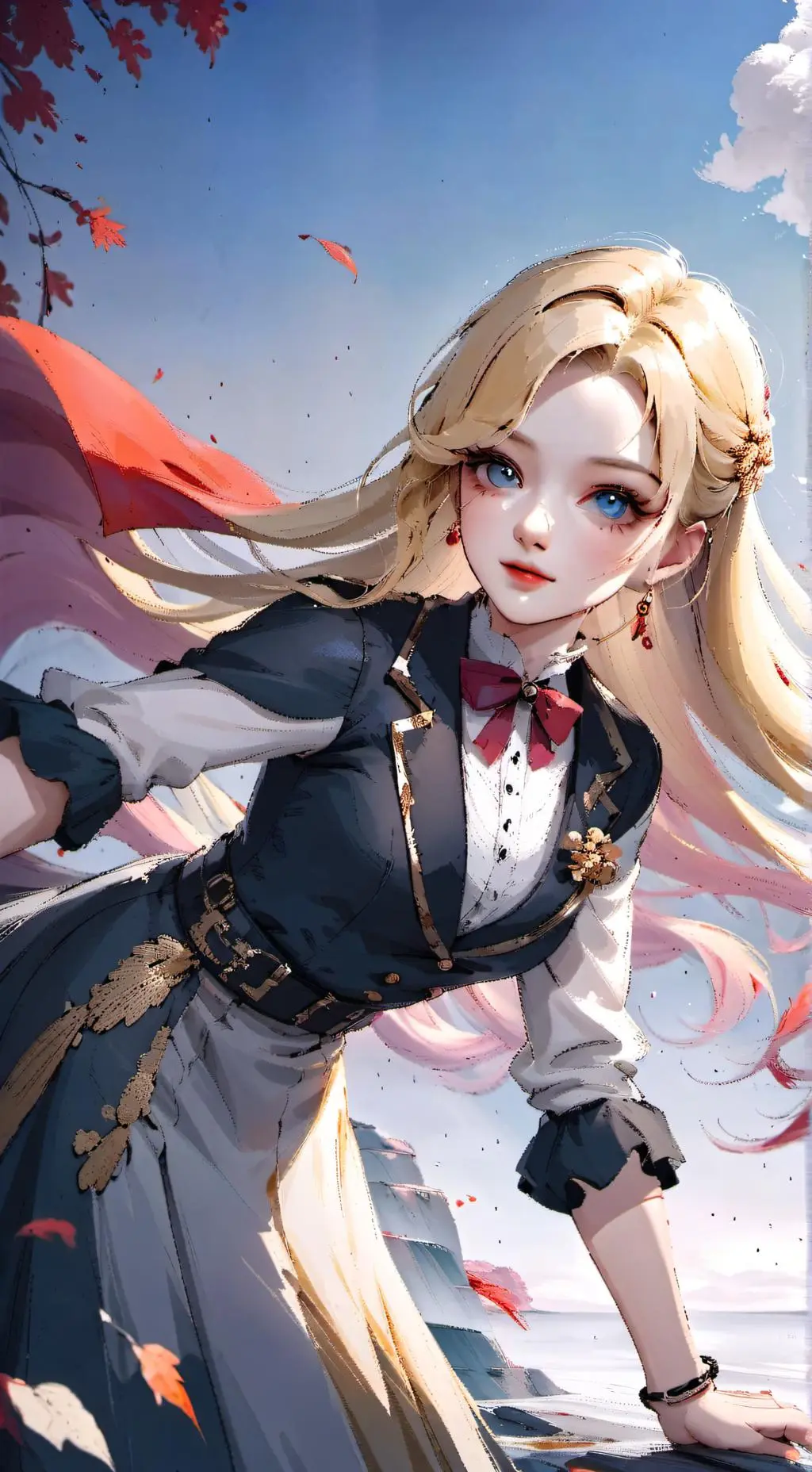 ai character: Lilly background