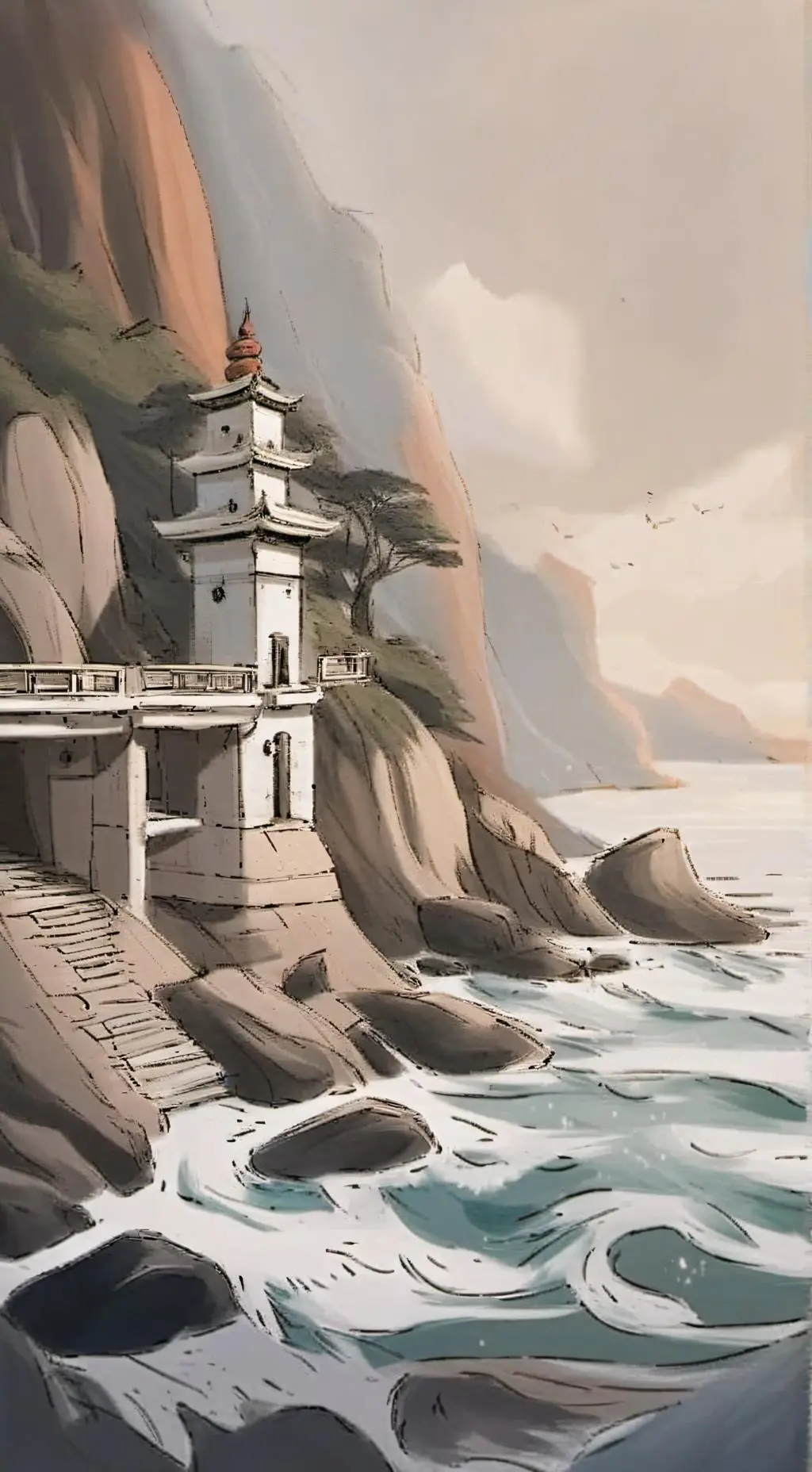 ai character: Jun-hee  background