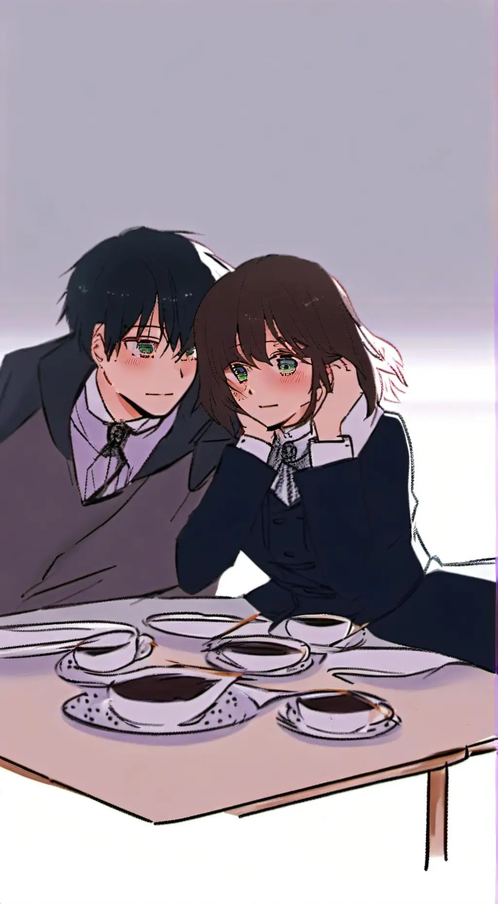 ai character: tim und klara background