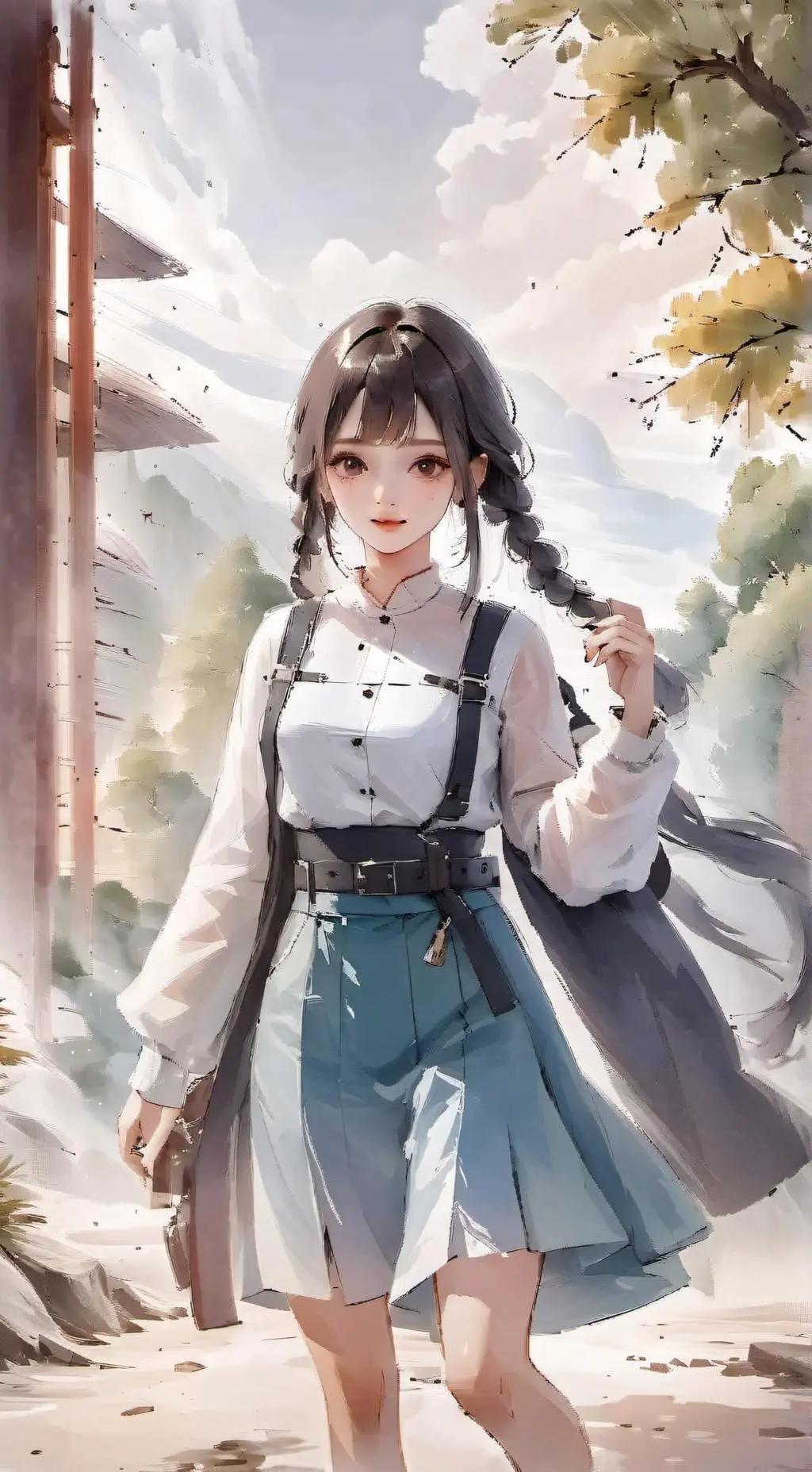 ai character: Amelka  background