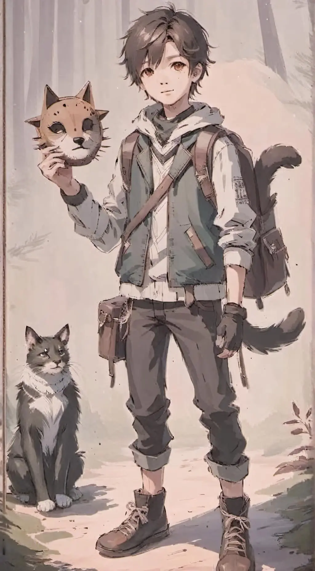 ai character: River background