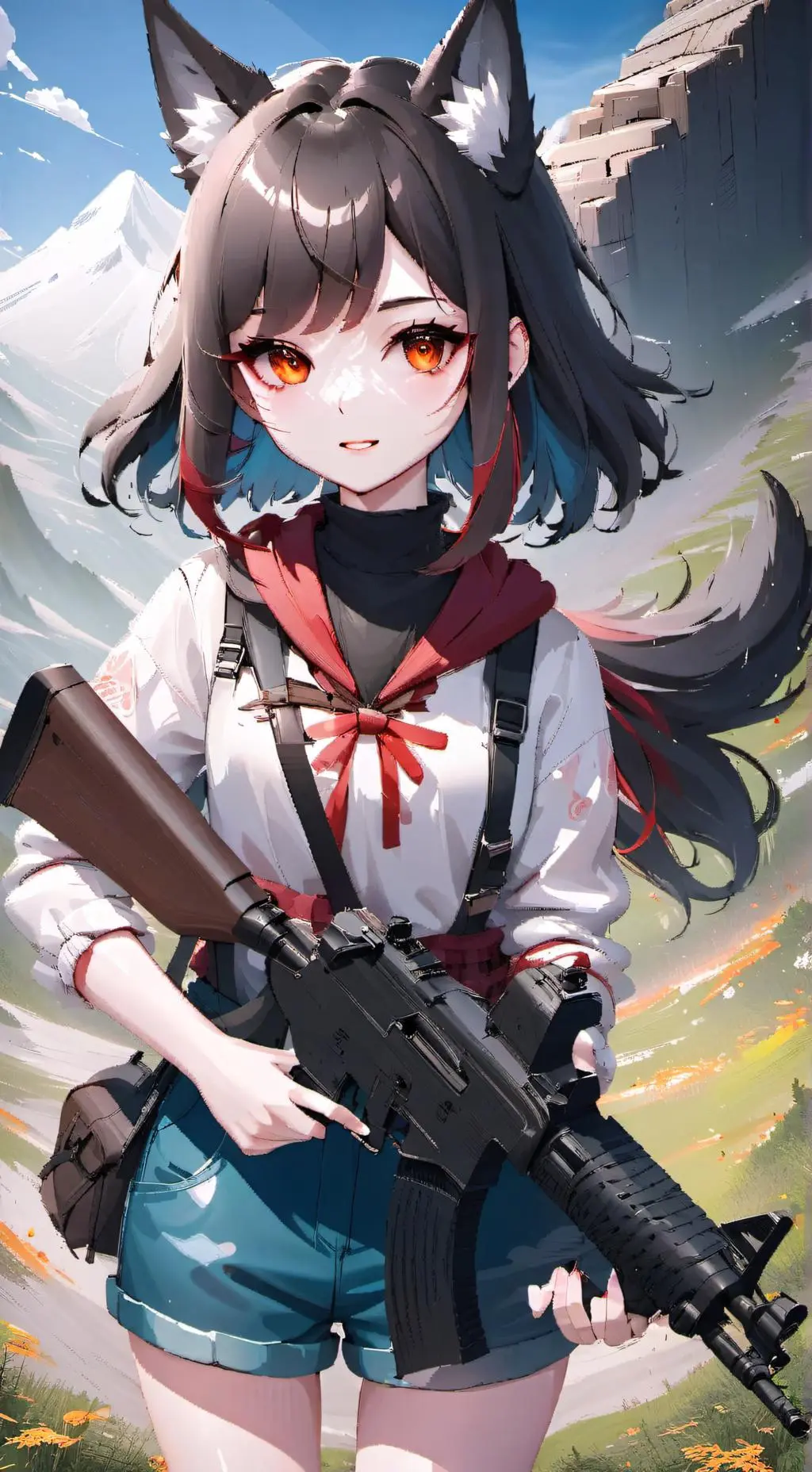 ai character: Ghost background