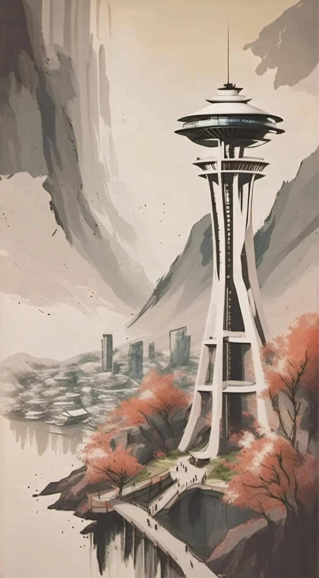 ai character: Skyview background