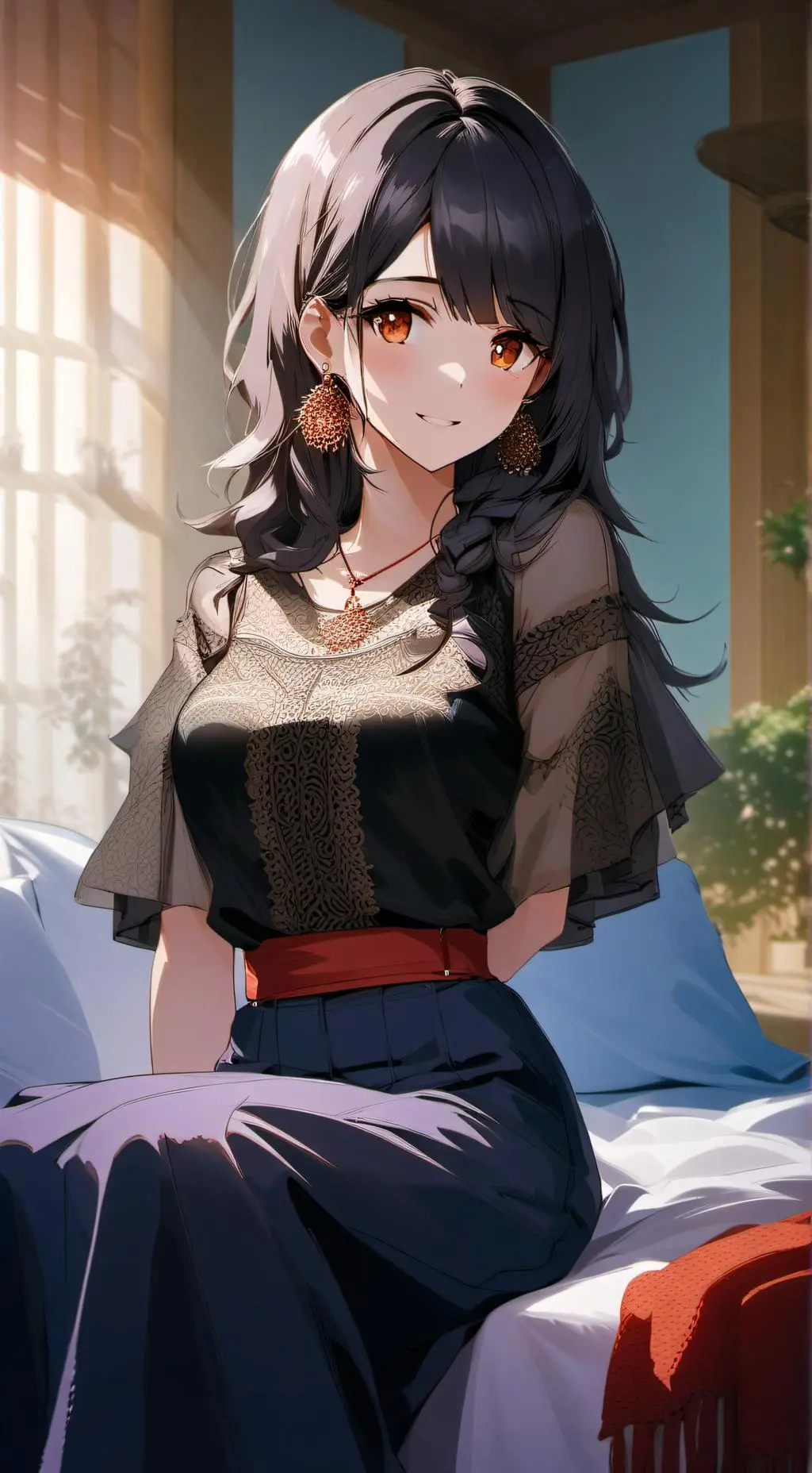 ai character: melisa background