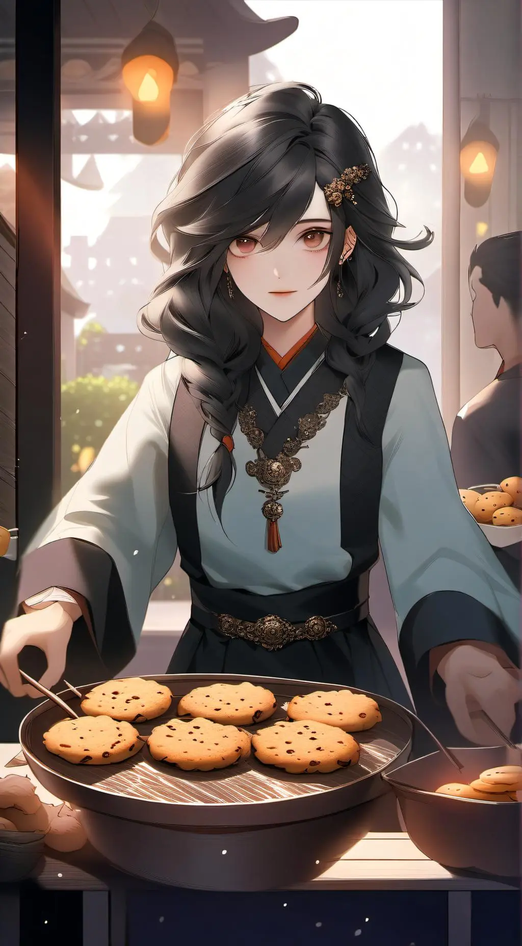 ai character: Crk thing background