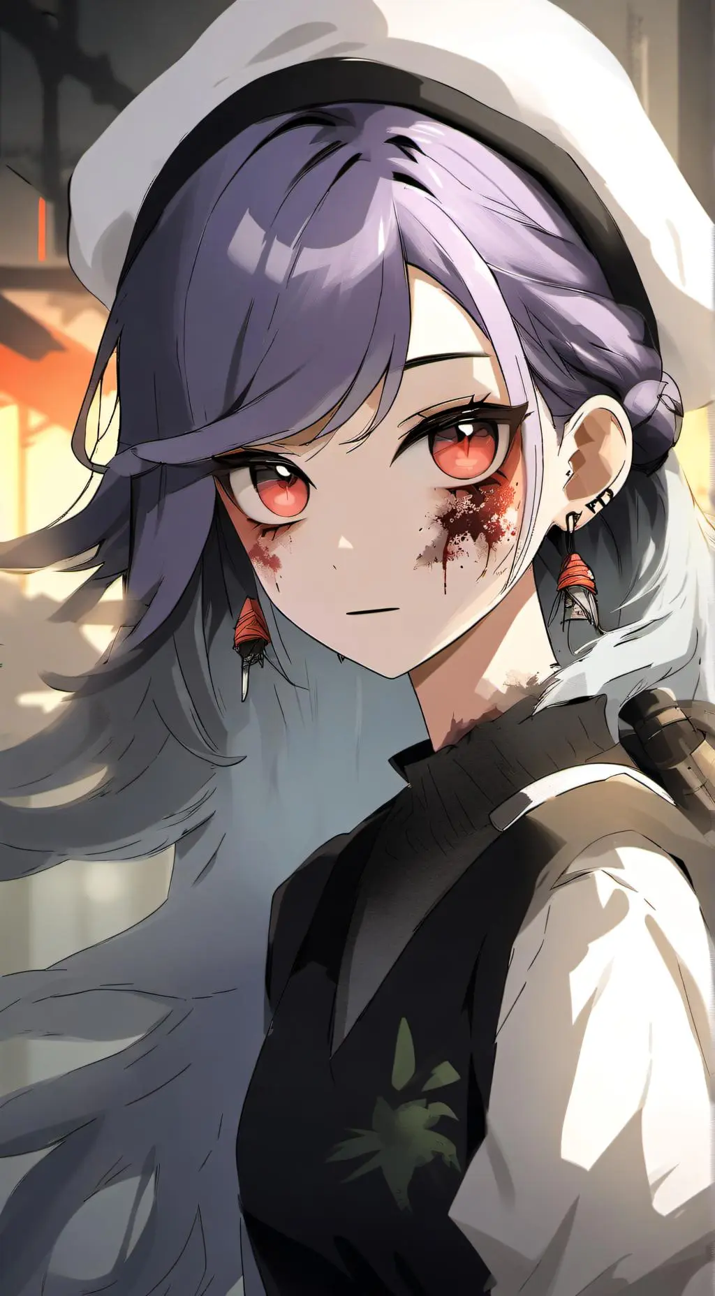 ai character: keno infcetion background