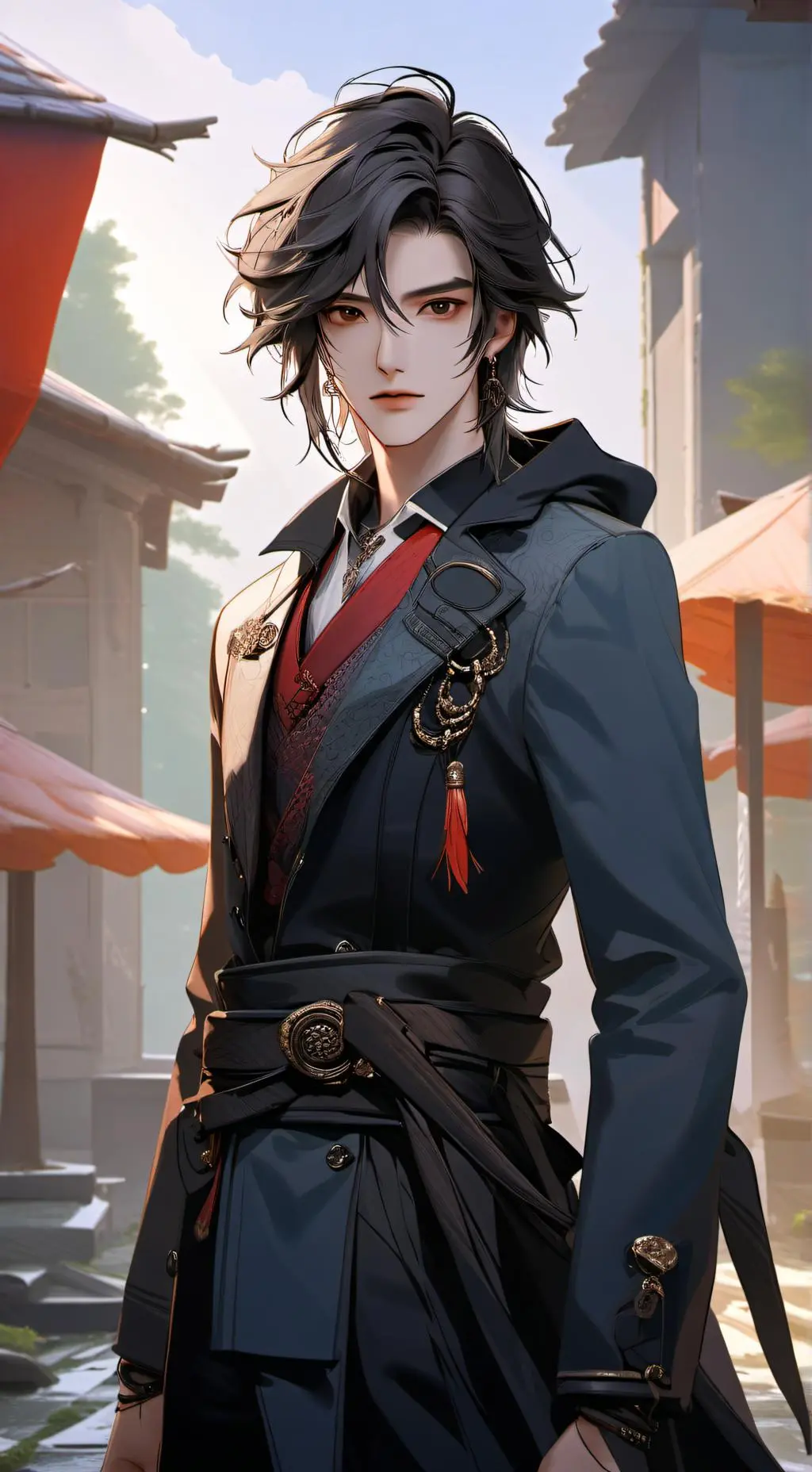 ai character: Kai background