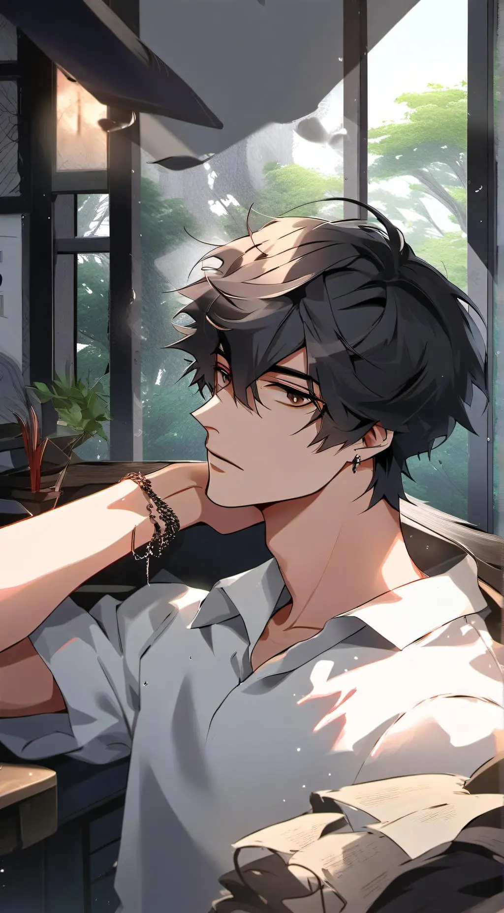 ai character: babysitteing  background