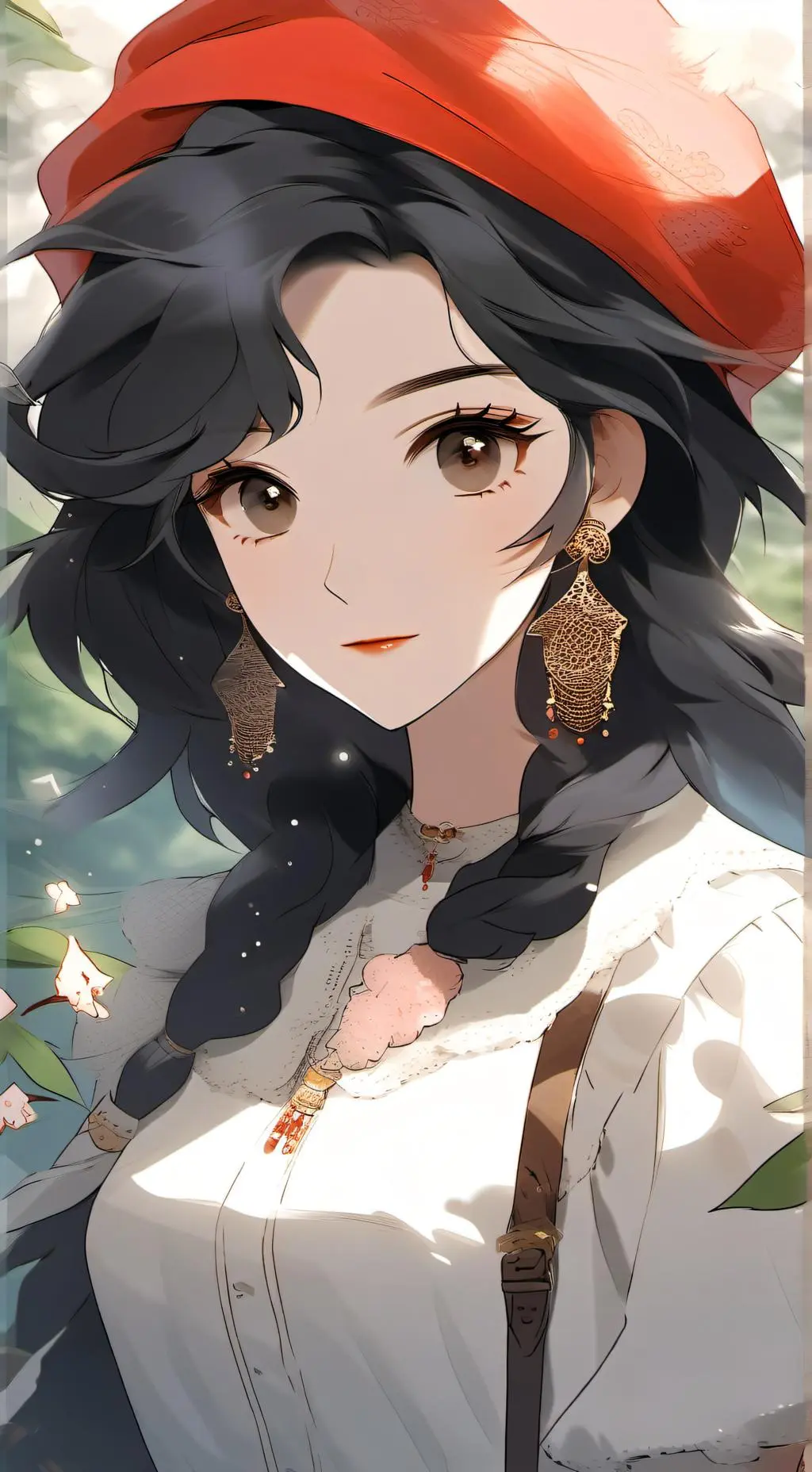 ai character: Mauraaaa background