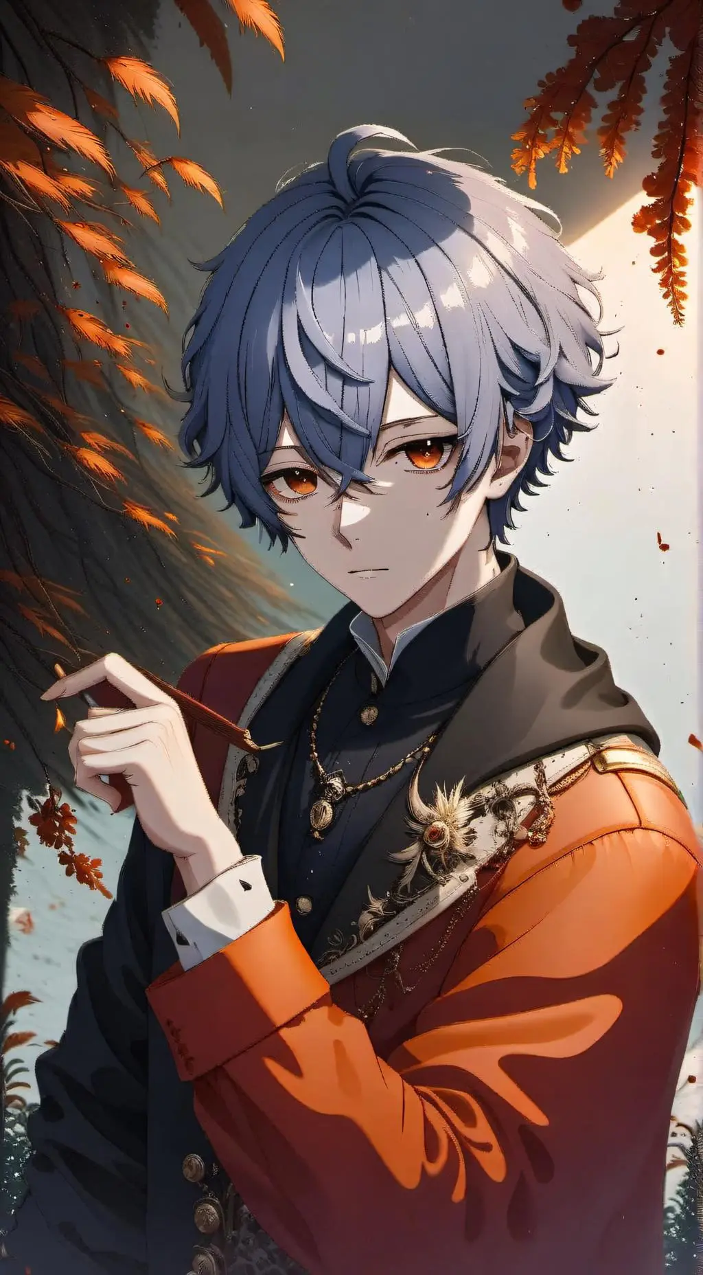 ai character: Raphaël  background