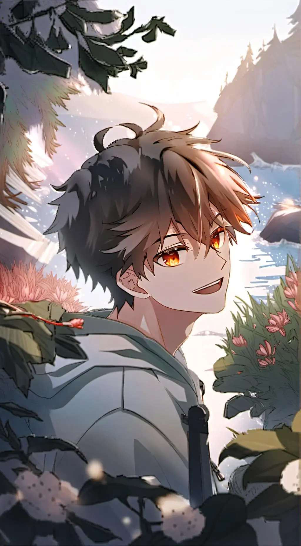 ai character: Phoenix  background