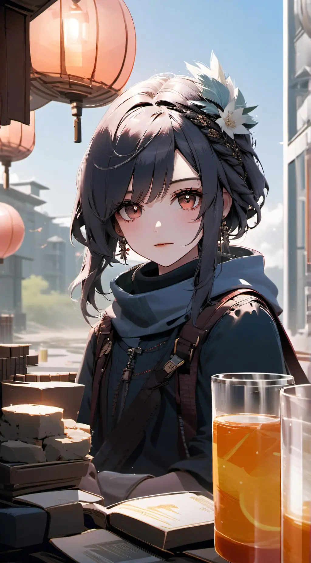 ai character: marsela background