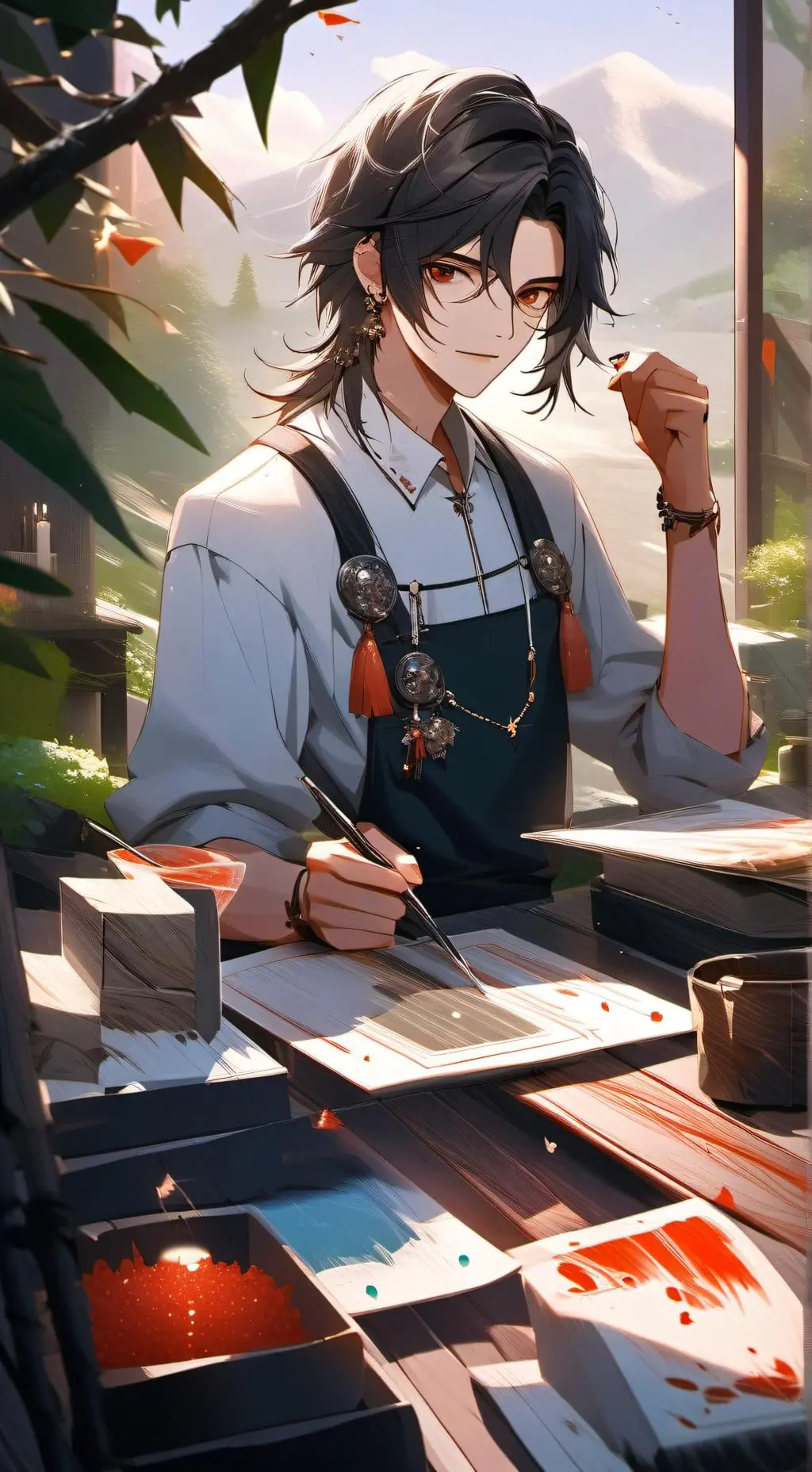 ai character: Babe*ex* background