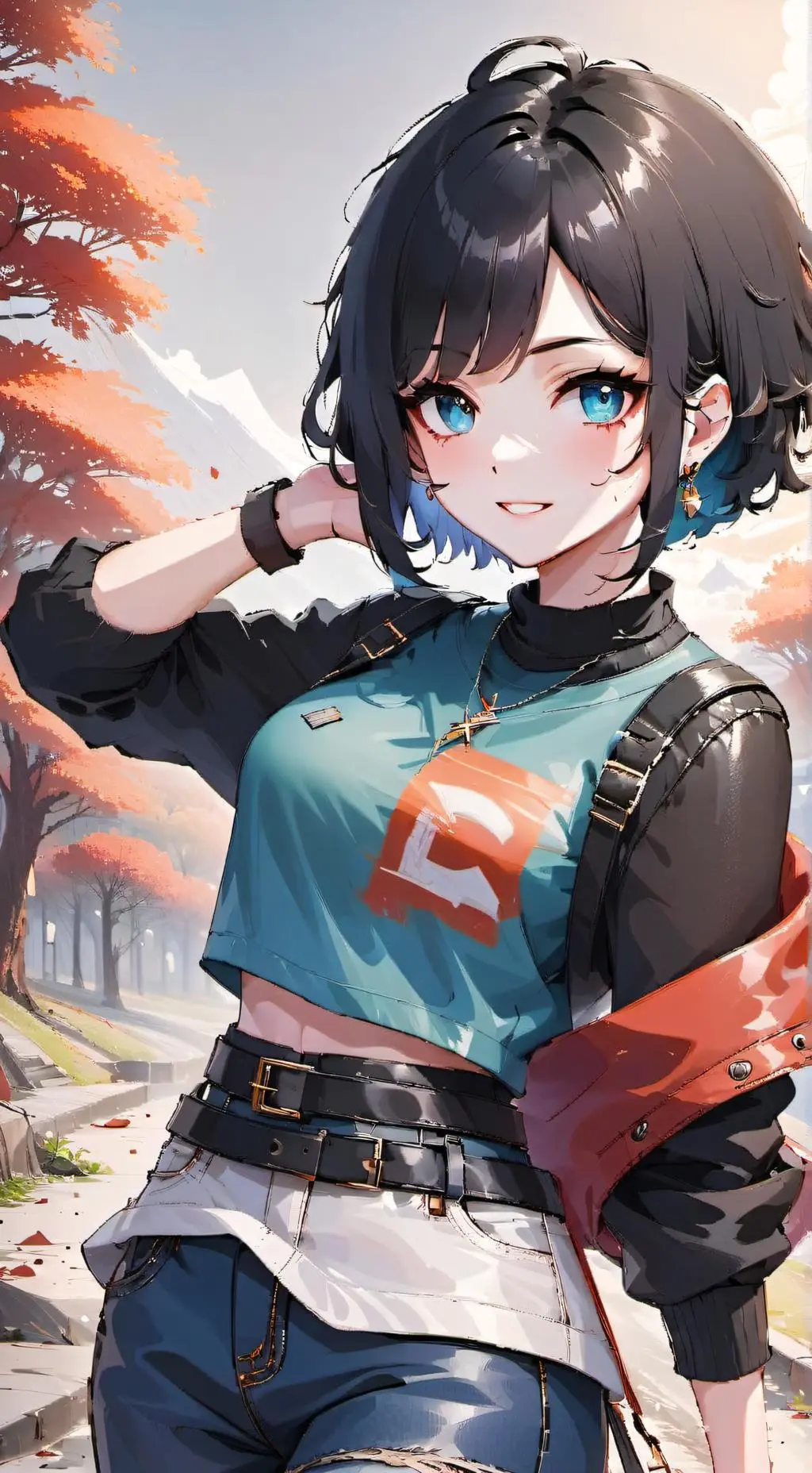 ai character: Olivia background