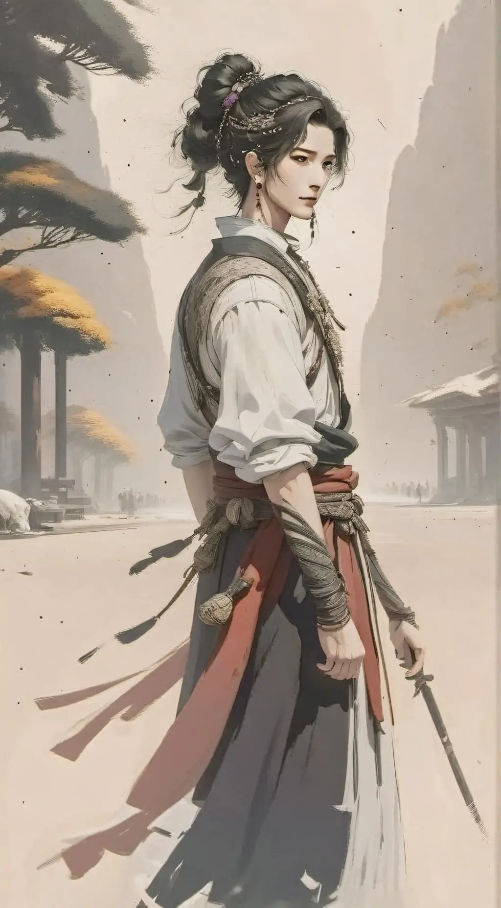 ai character: chasel background