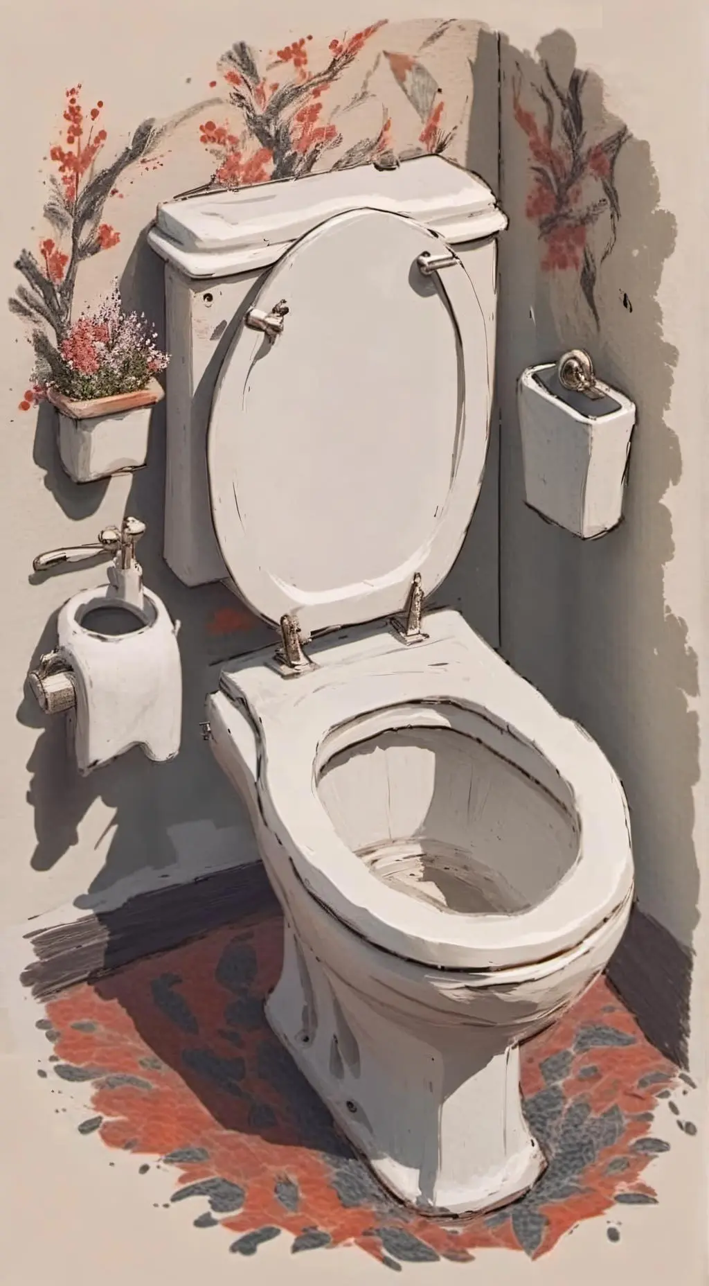 ai character: Skibidi toilet Sus background