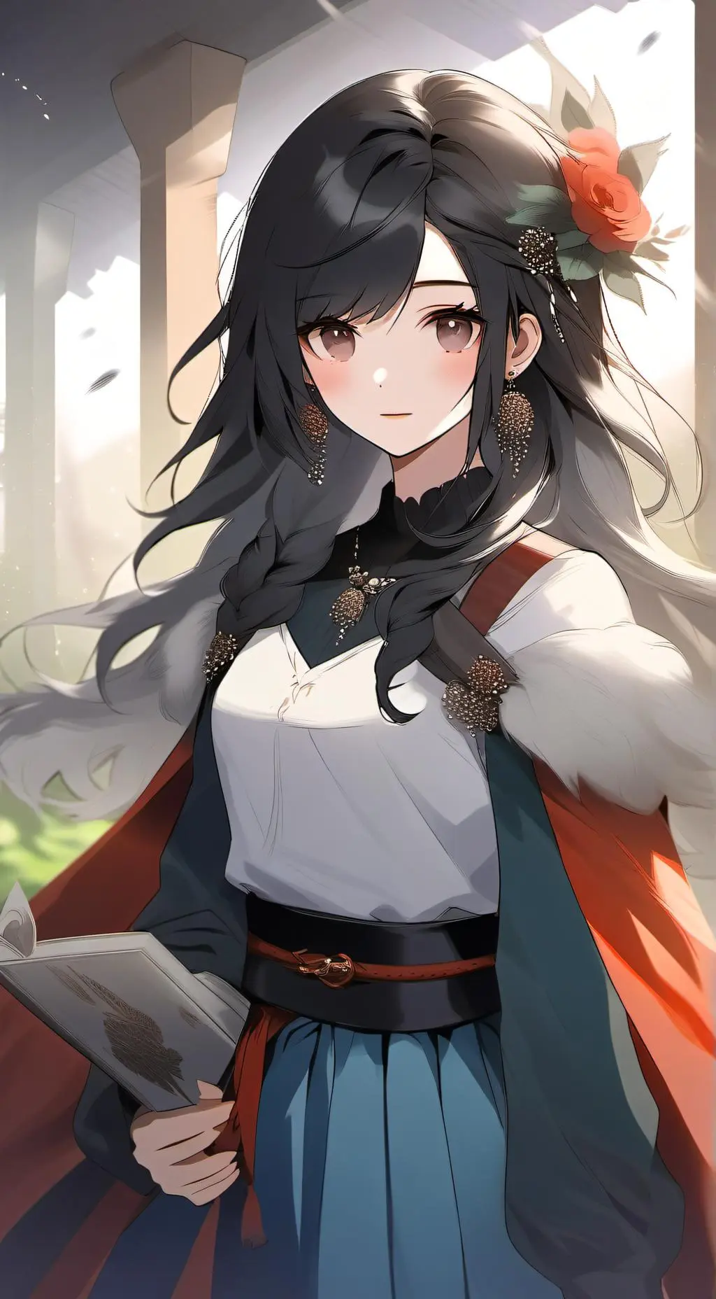 ai character: Baby girl background