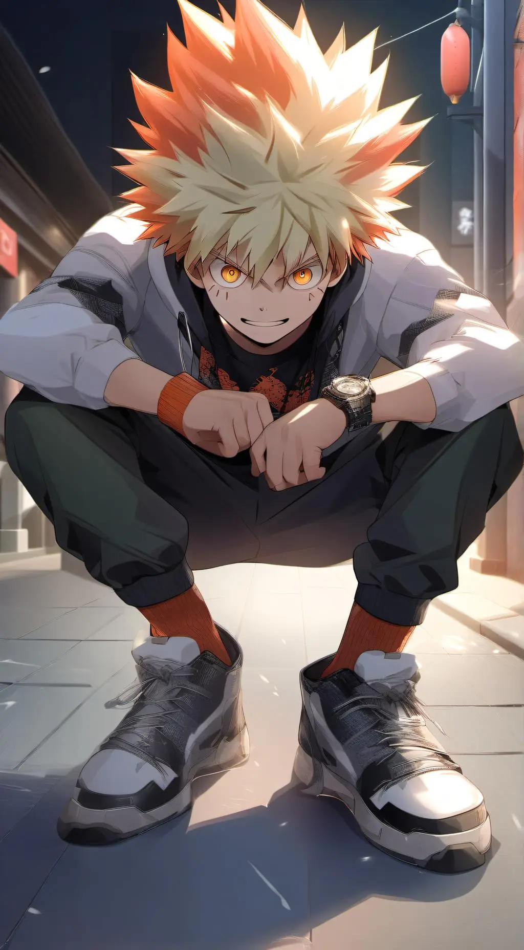 ai character: MHA dared... background