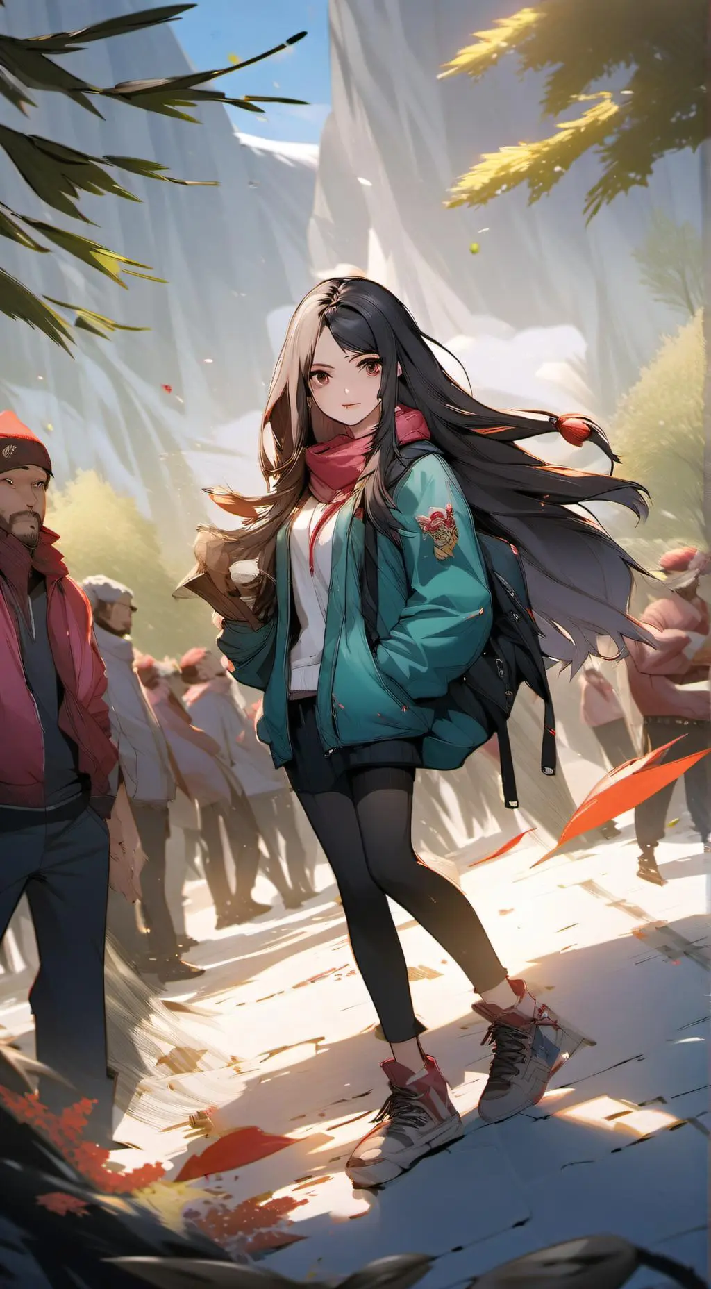 ai character: Stacy background