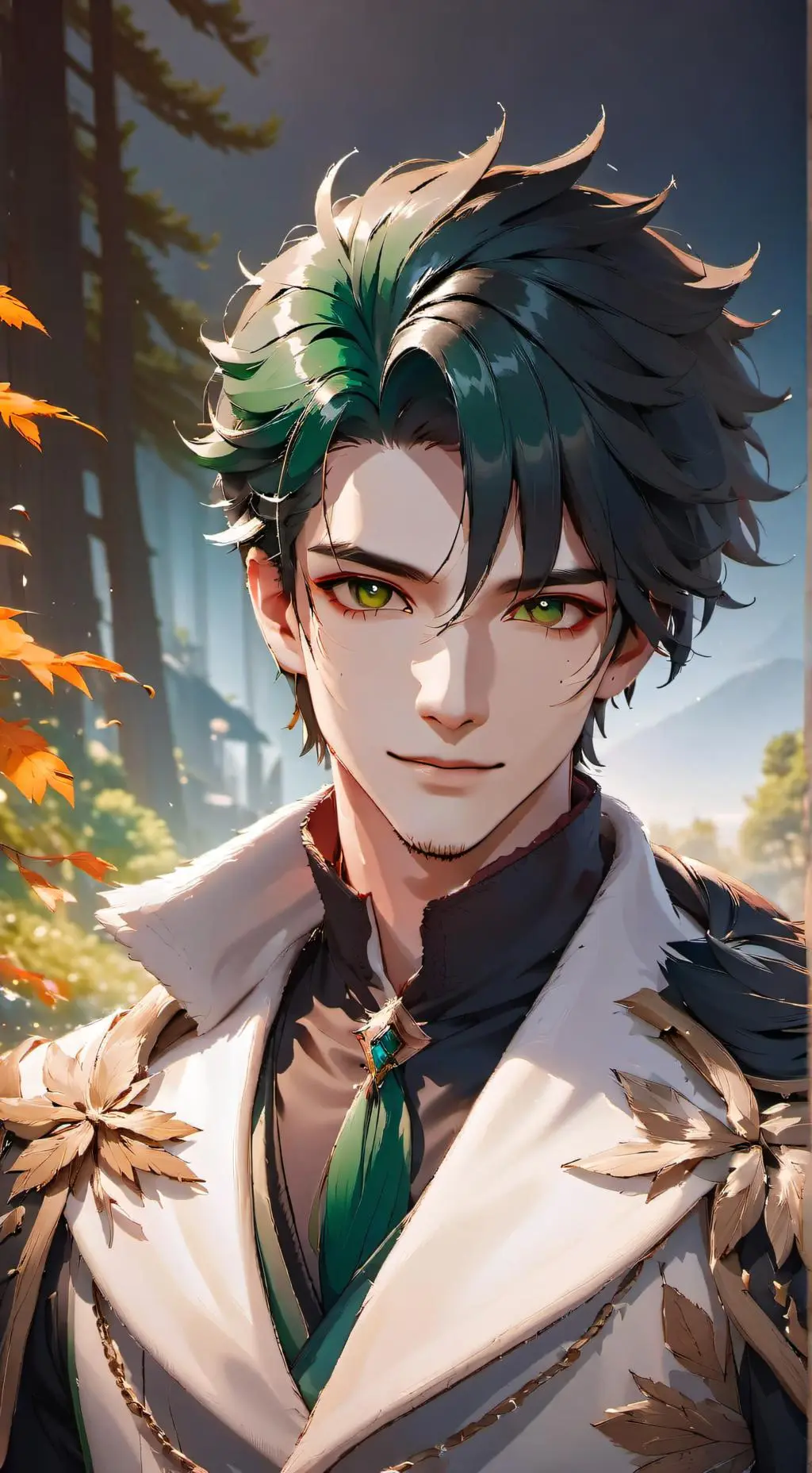 ai character: Regan Axel  background