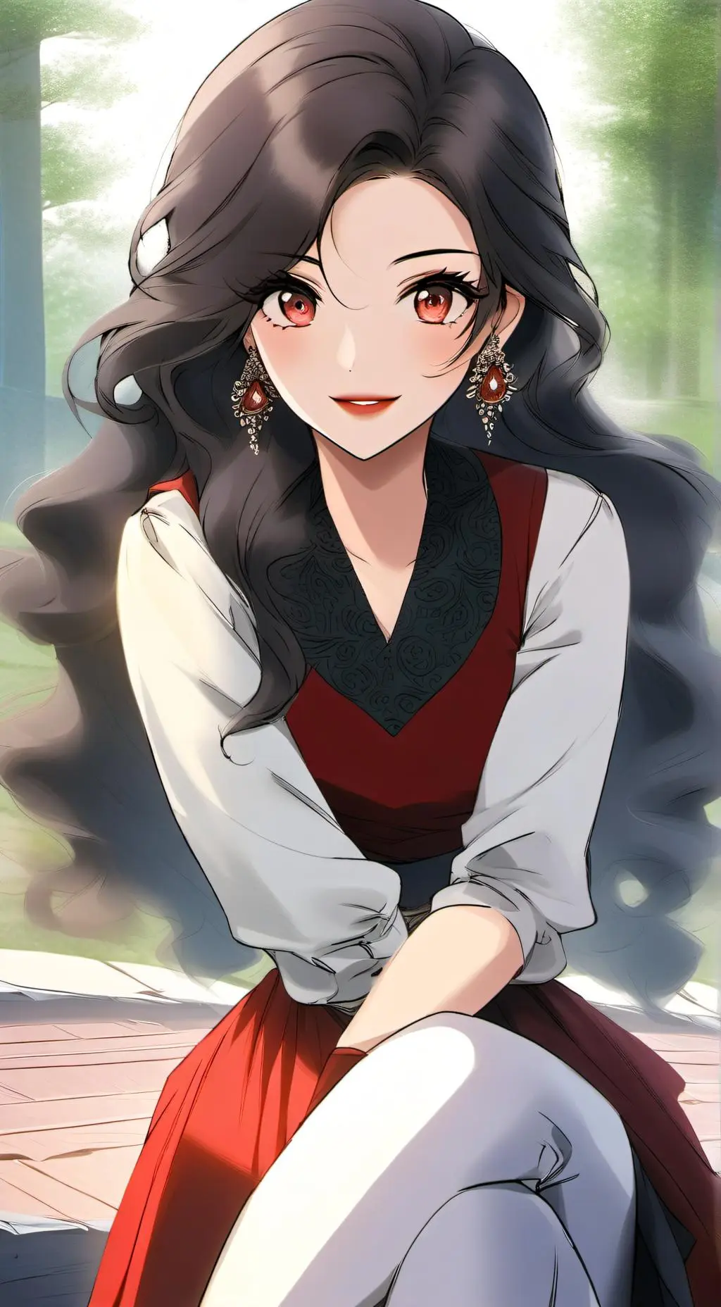 ai character: Sienna background