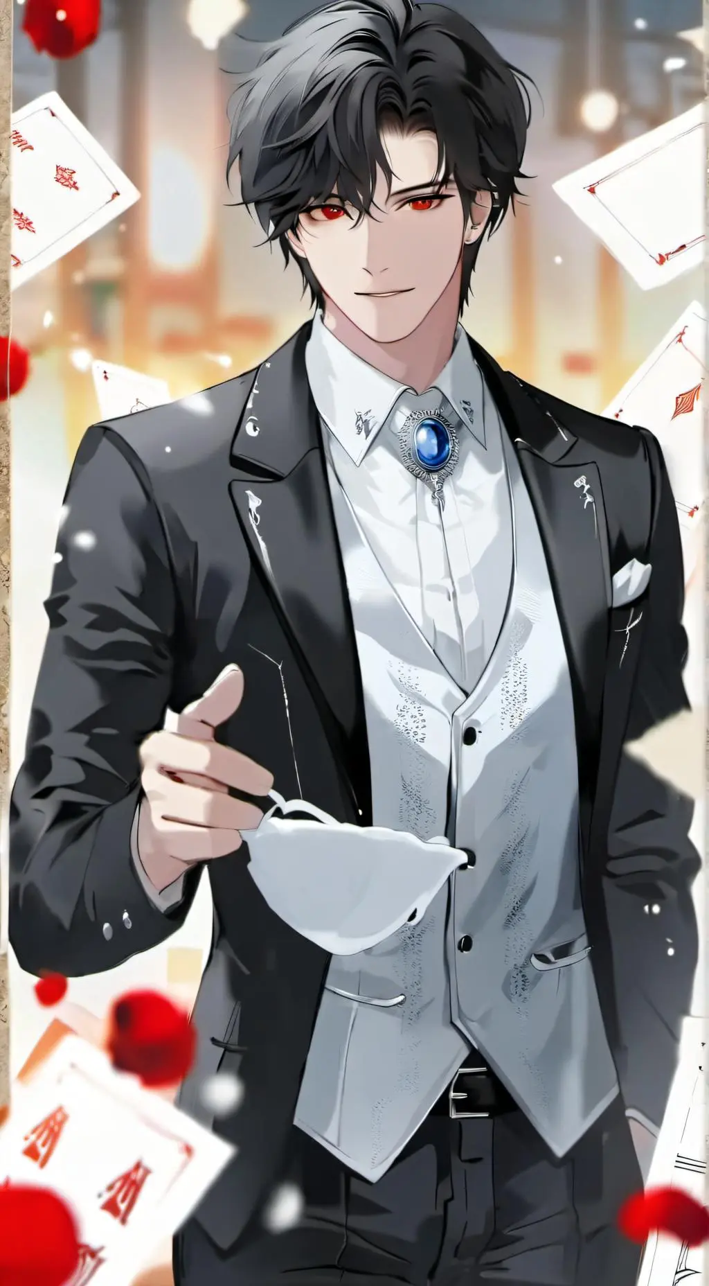 ai character: david background