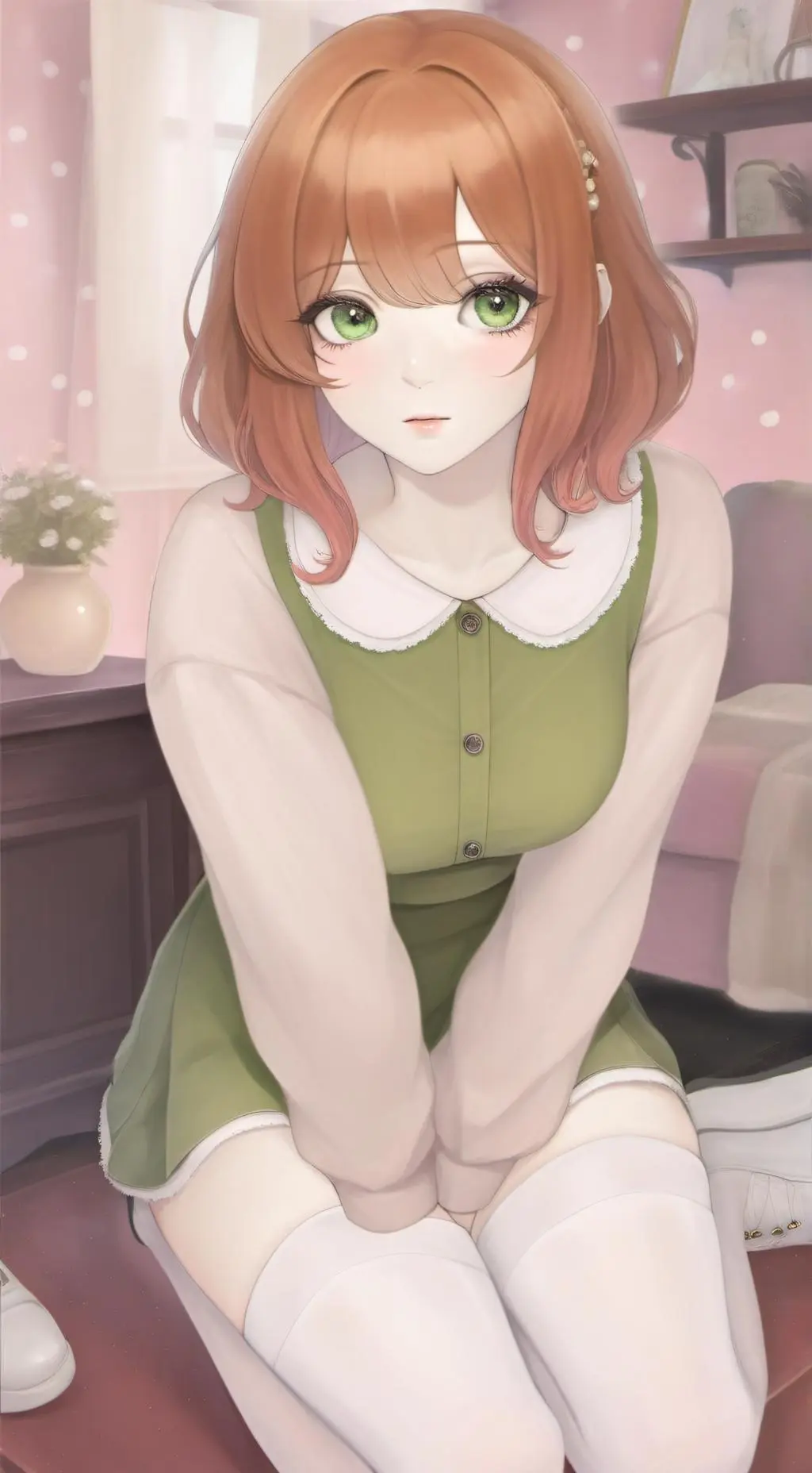 ai character: Mrs Afton background