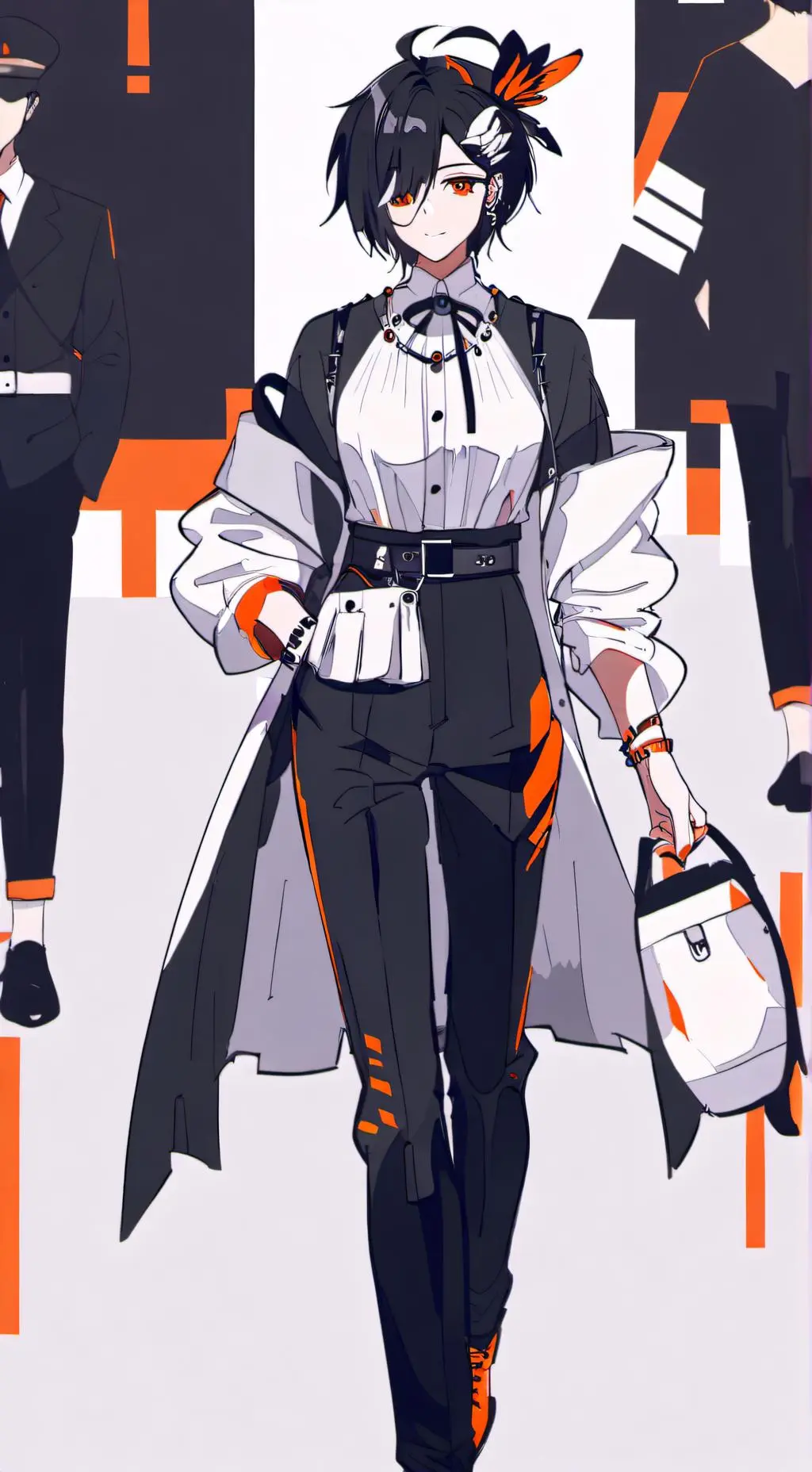 ai character: omz crew vs Apple  background