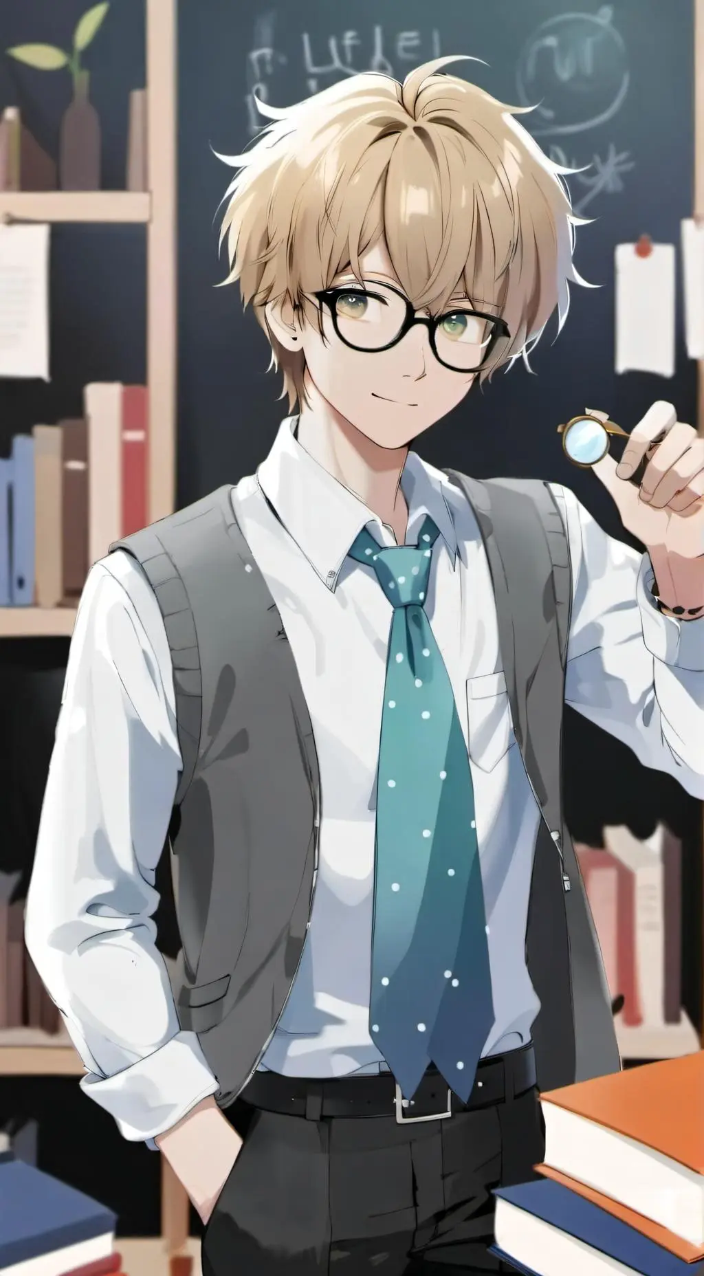 ai character: Mr. Clover background