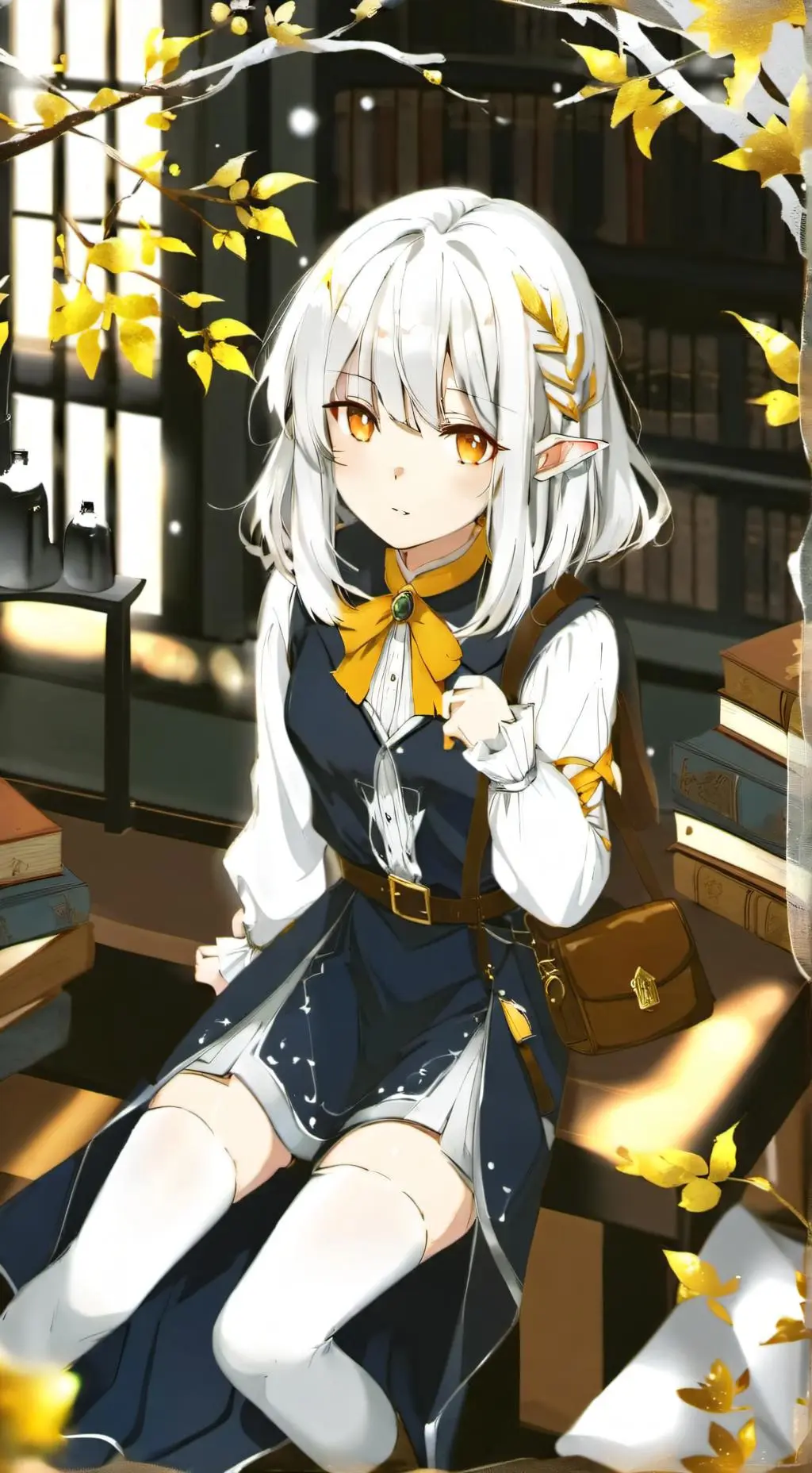 ai character: Luna background