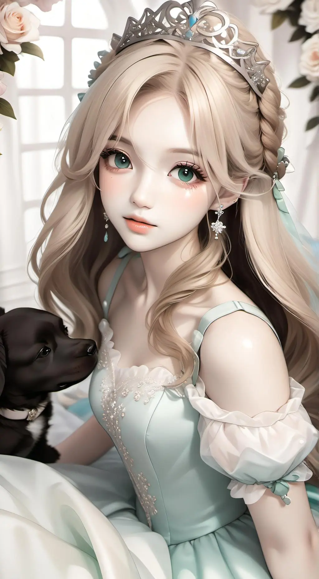 ai character: Daniella Crowne  background