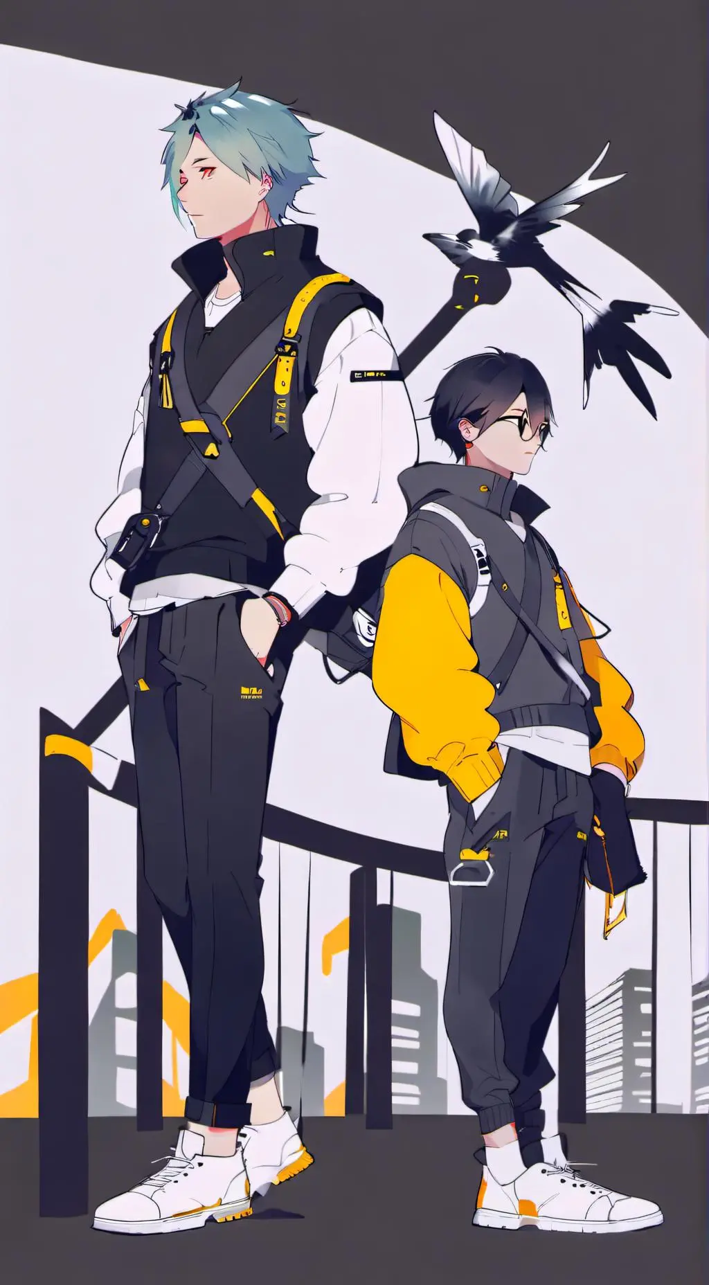 ai character: nightmare x señorx background