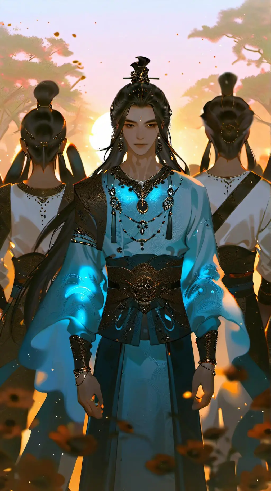 ai character: принц  background