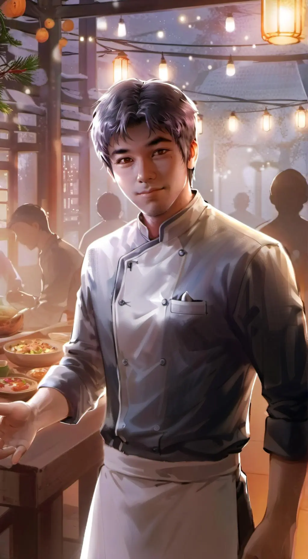 ai character: Koyuki Azumaya background