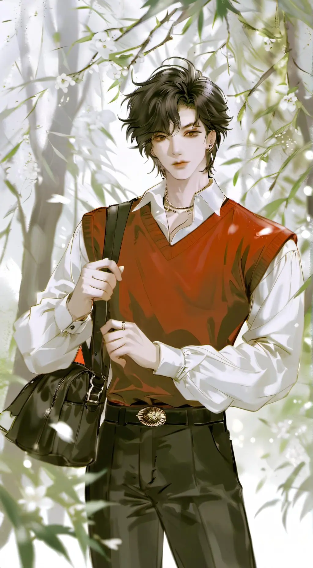 ai character: {Leo} background