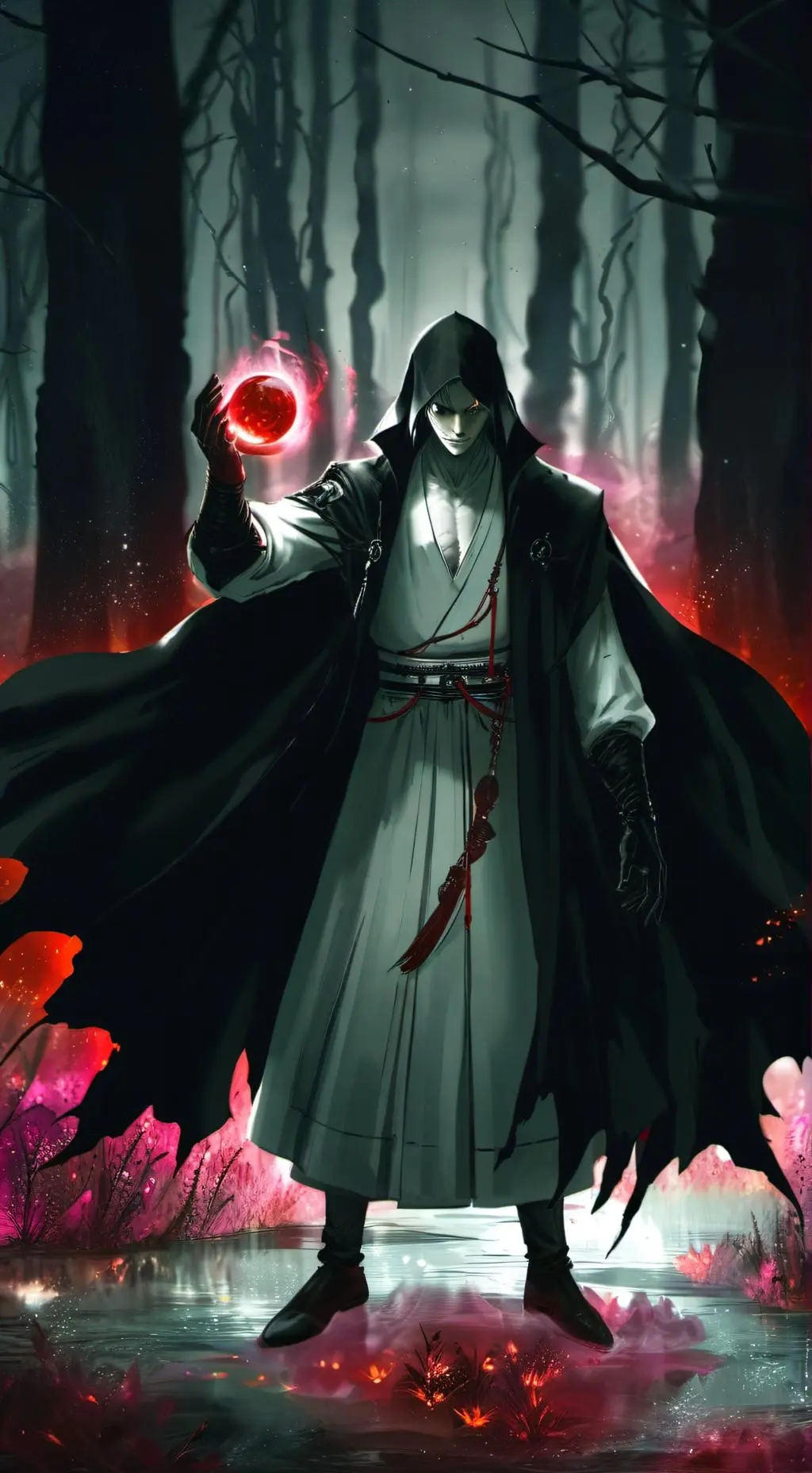 ai character: void-born  background