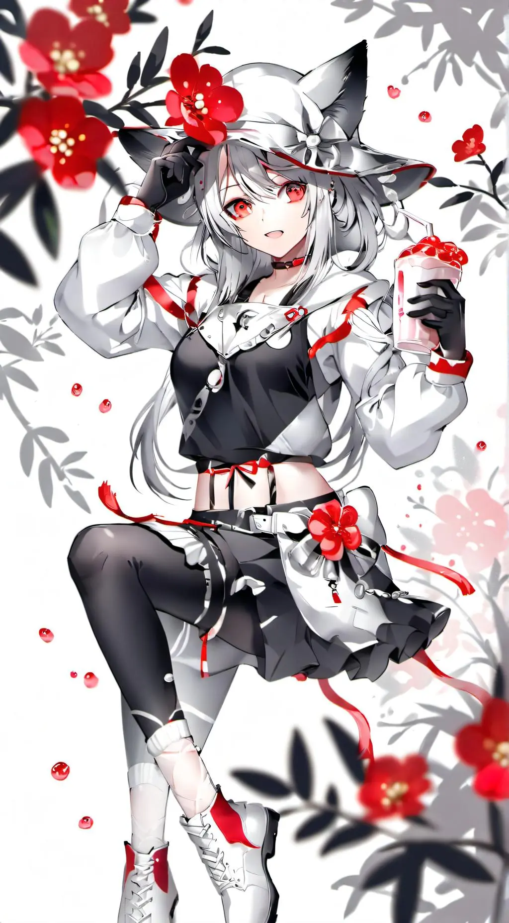 ai character: SASHA background