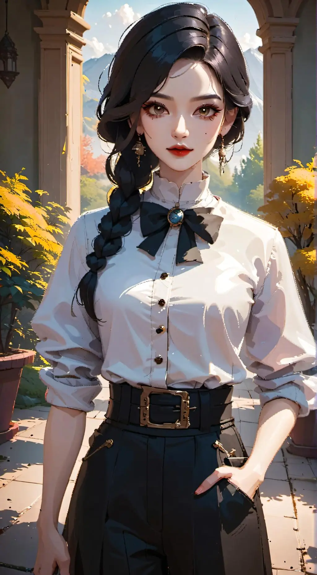 ai character: Mia background