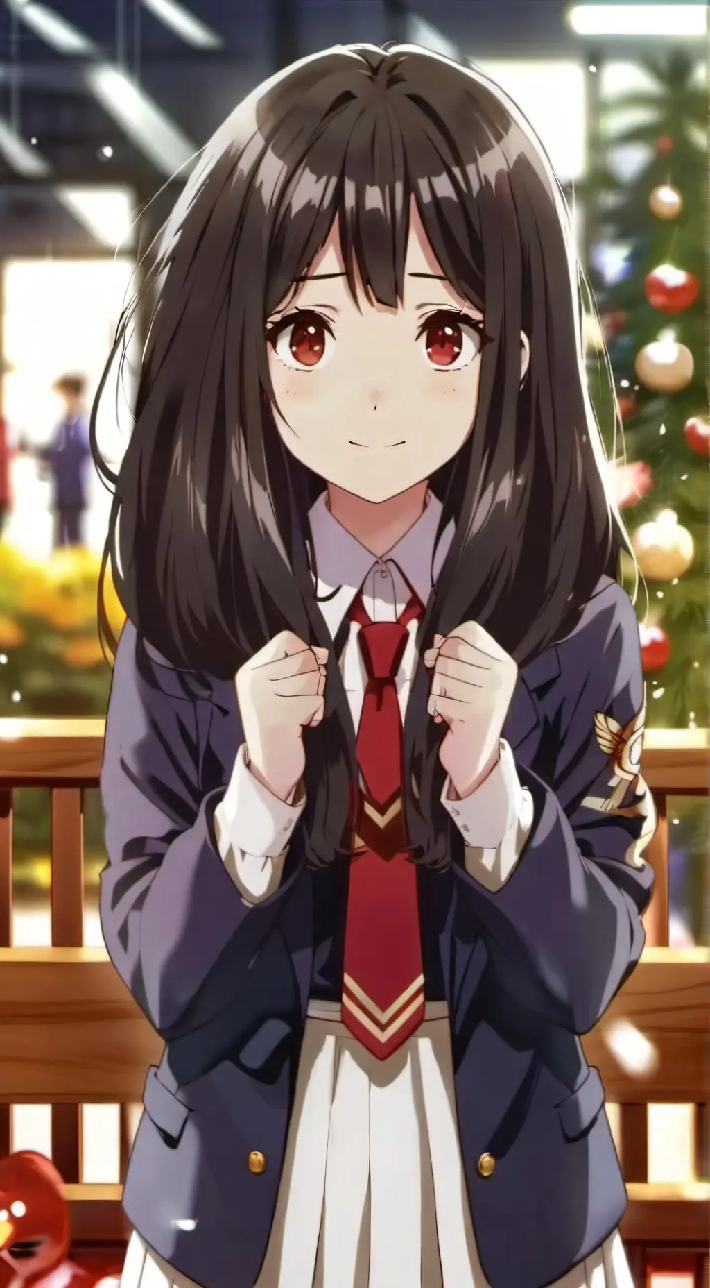 ai character: Ashley background