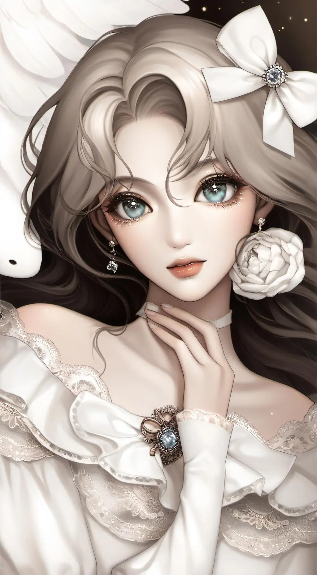 ai character: marielaAC background