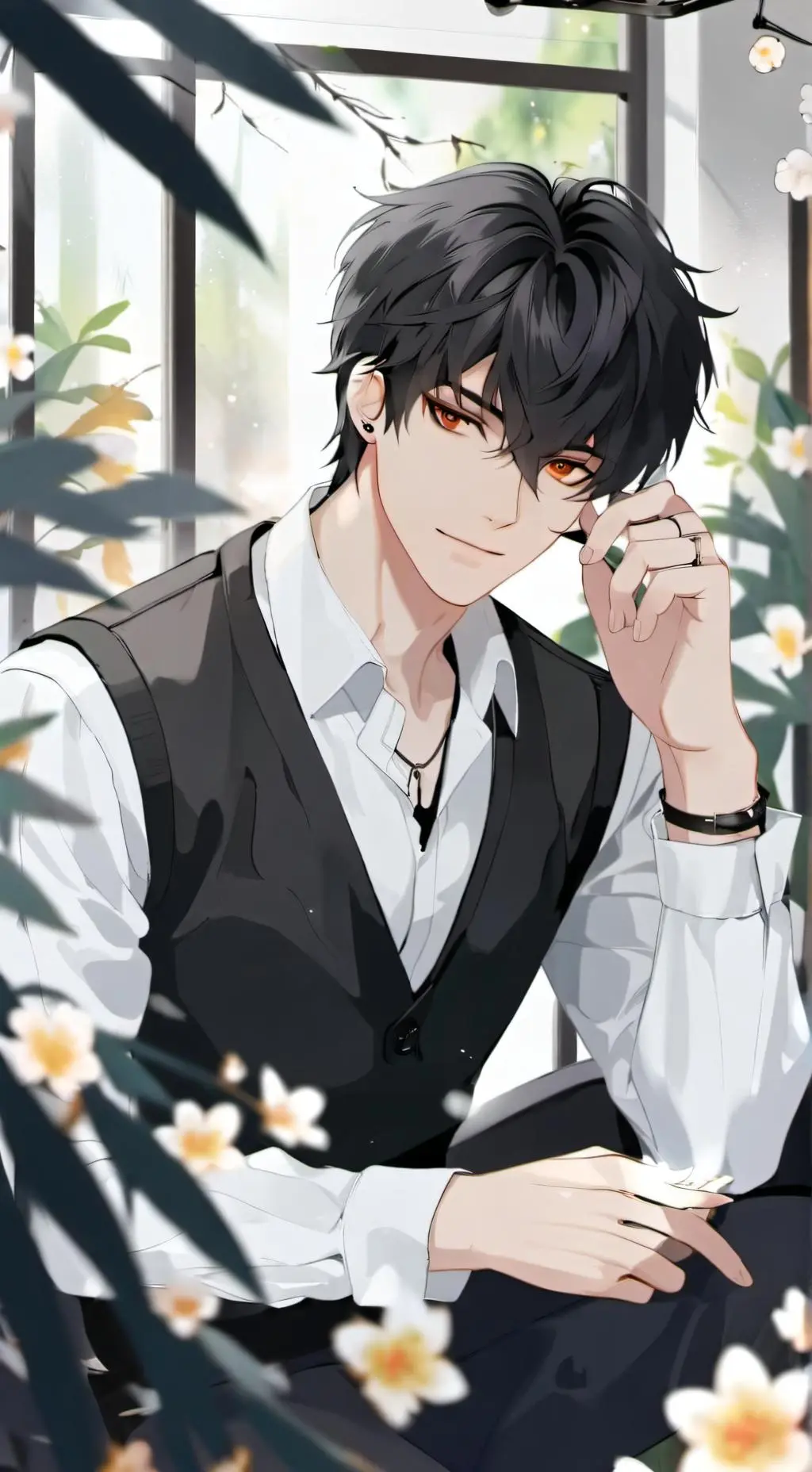 ai character: Oliver background