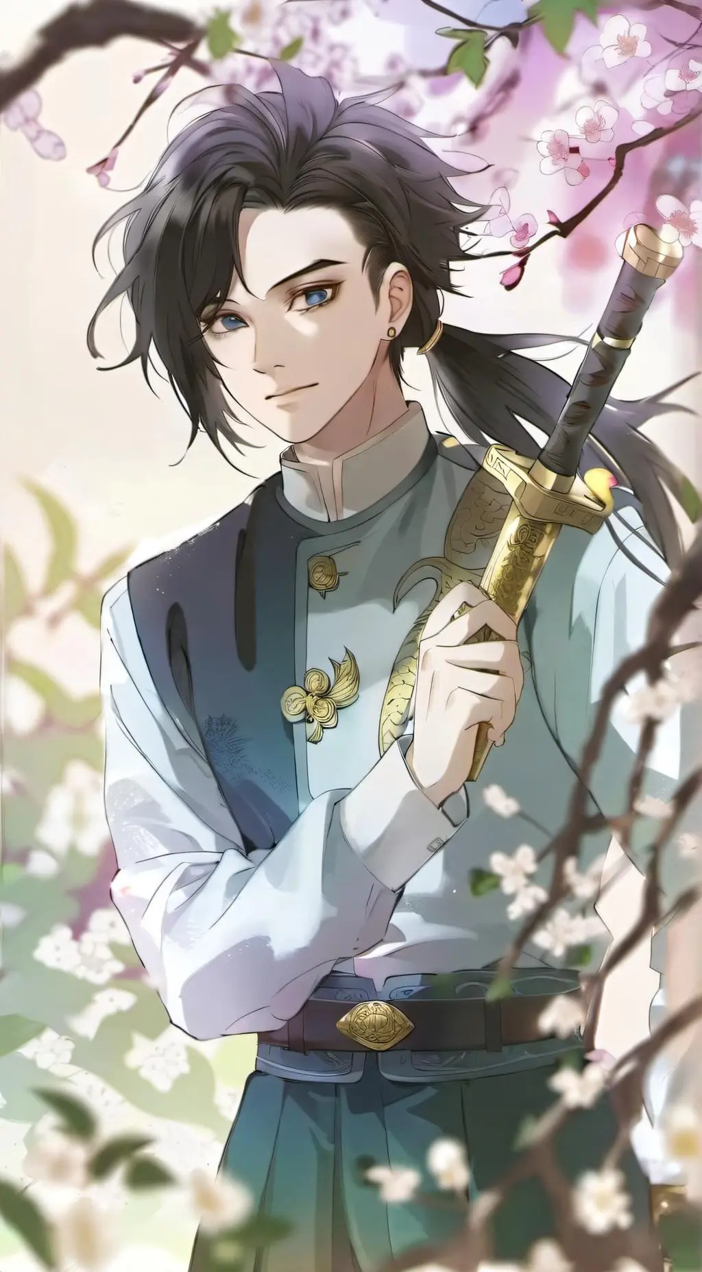 ai character: Giyuu Tomioka  background