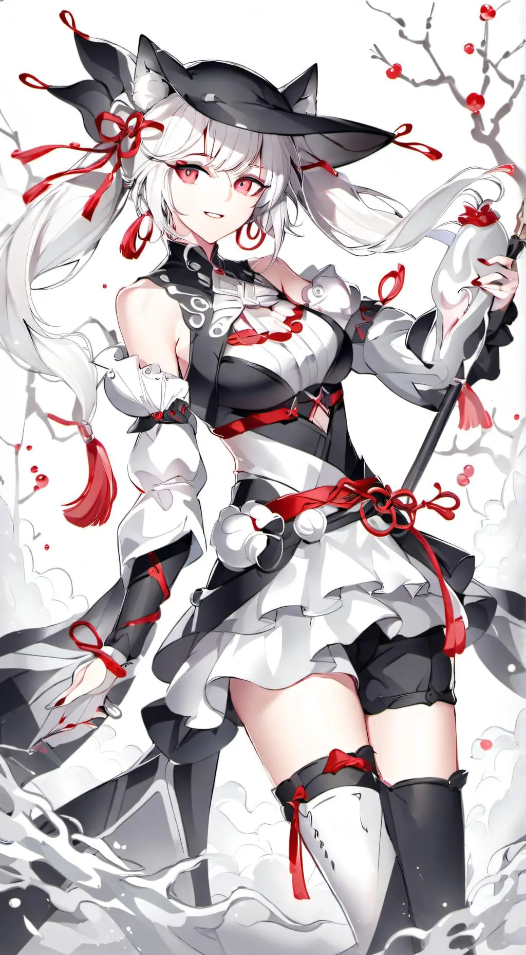 ai character: Mha x Kny background