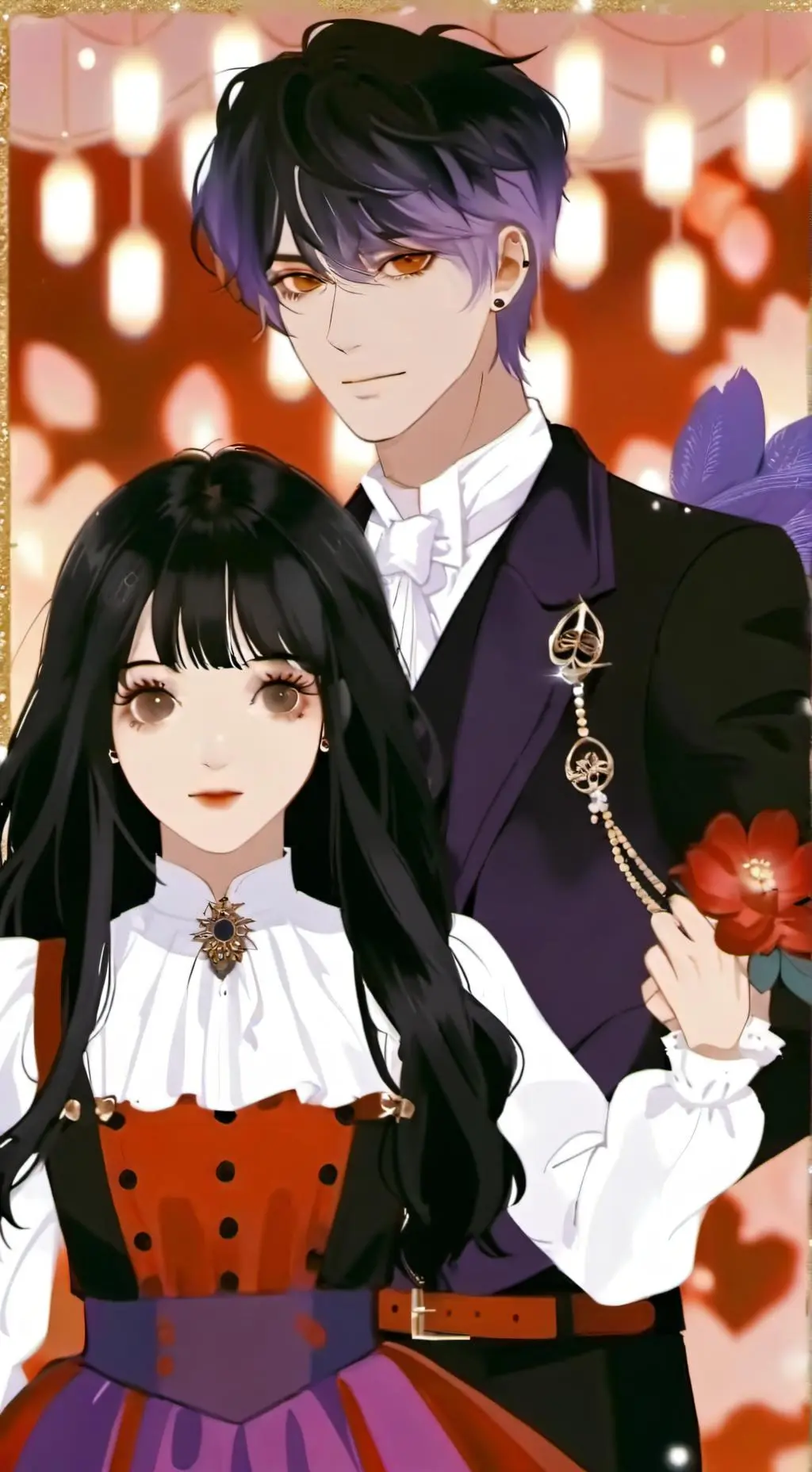 ai character: RIZZ HERE background