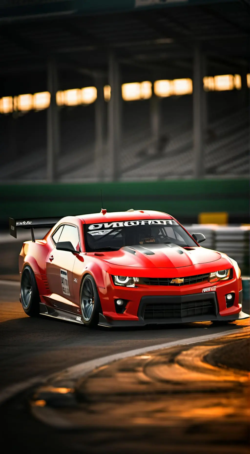 ai character: la nascar background