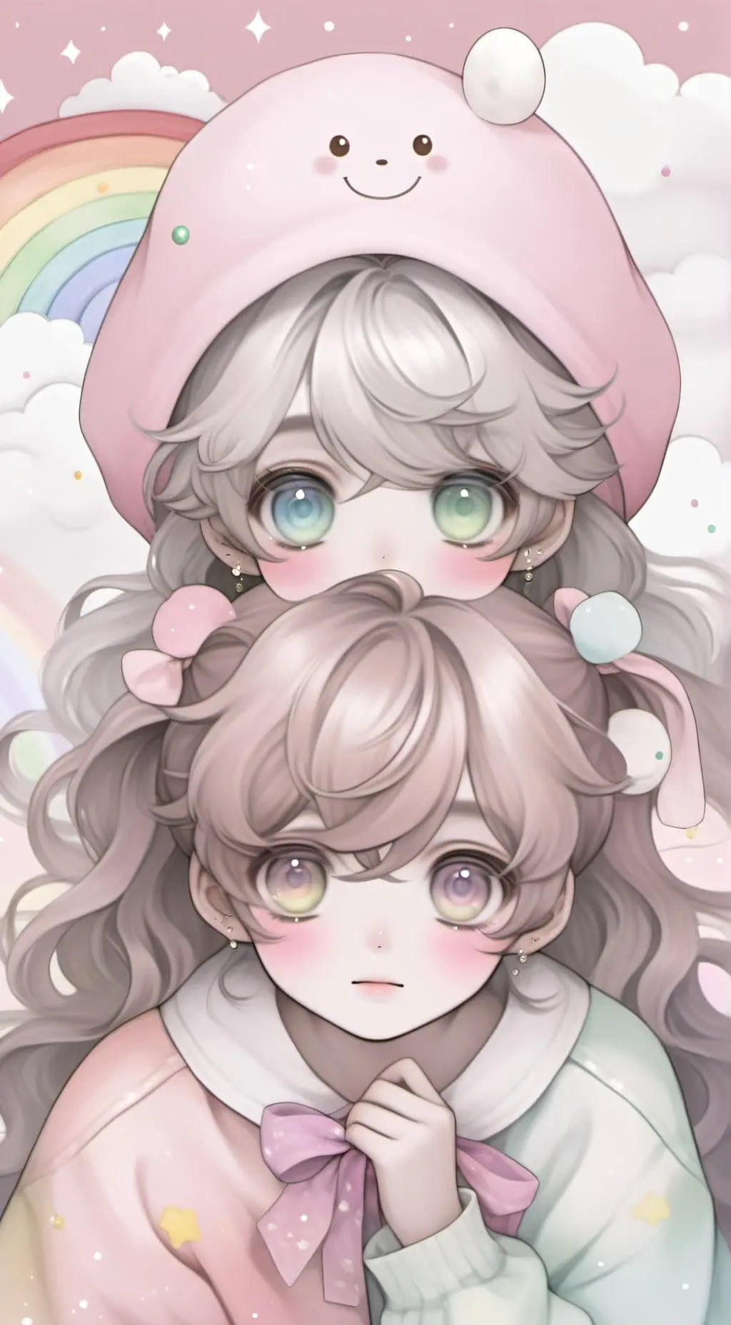 ai character: Friend group!! ✨ background