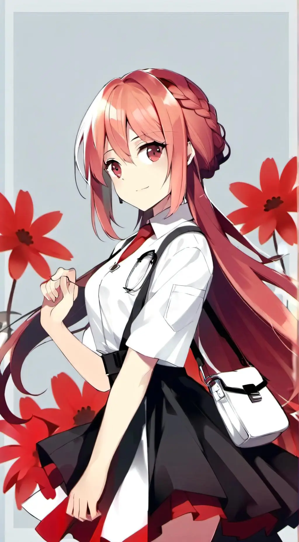 ai character: amber background