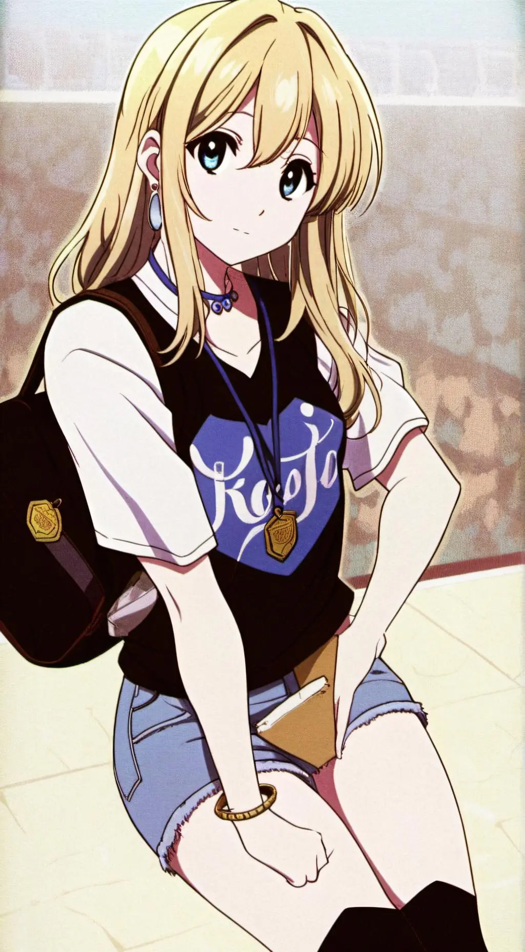 ai character: markie background