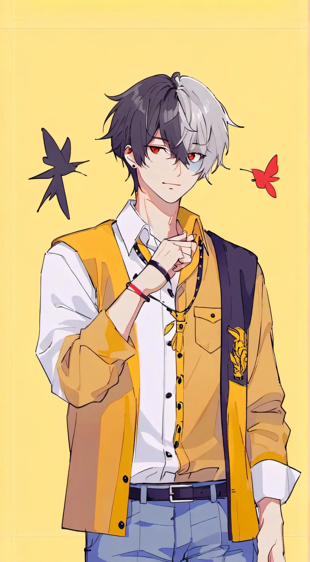 ai character: Max background