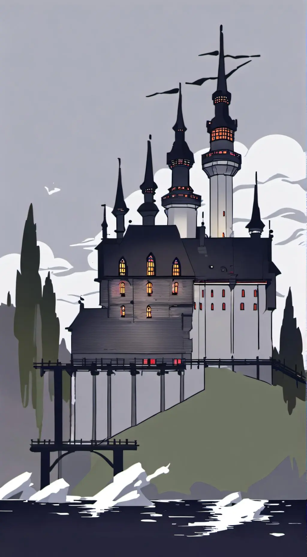 ai character: hogwarts background